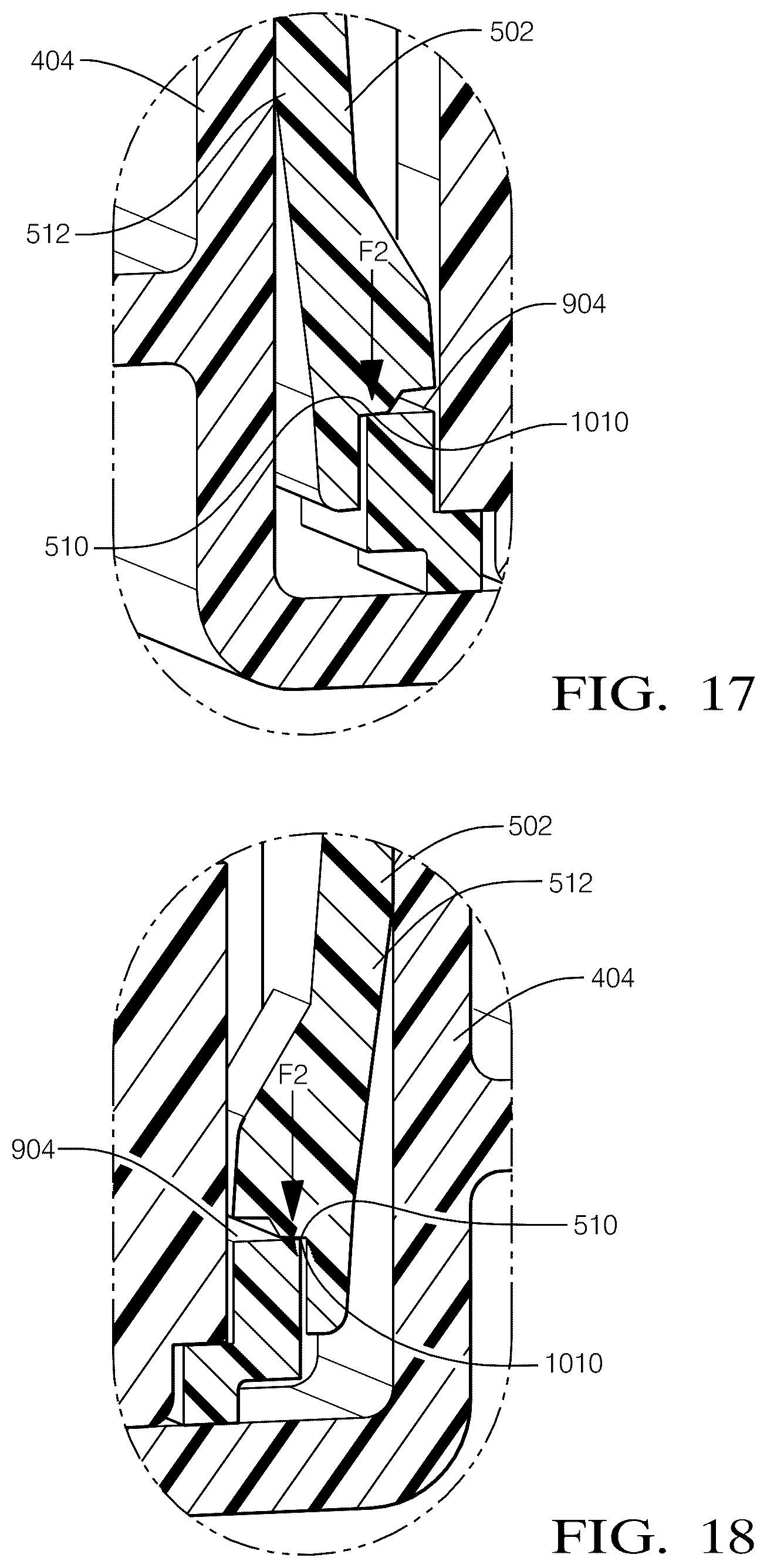 Patent US12308568 Figure 13 – Connector assembly with flexible lock and event driven wedge