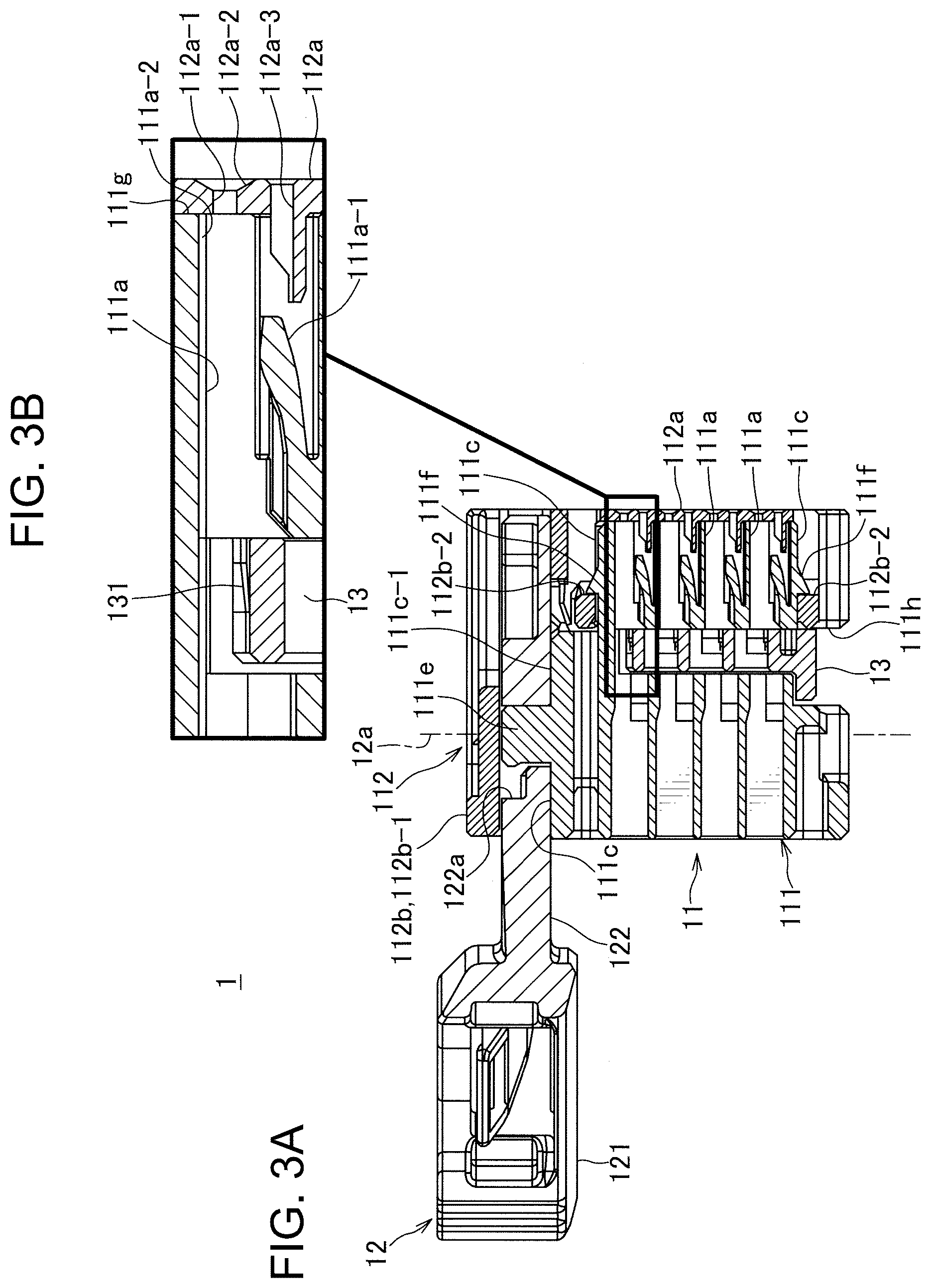 Patent US12308569 Figure 3 – Lever type electrical connector with inner and outer housings