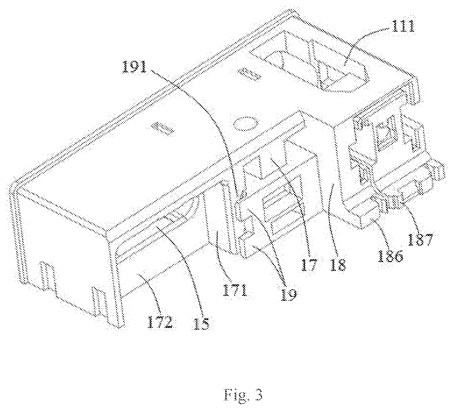 Patent US12308570 Figure 2 – Electric connecting device