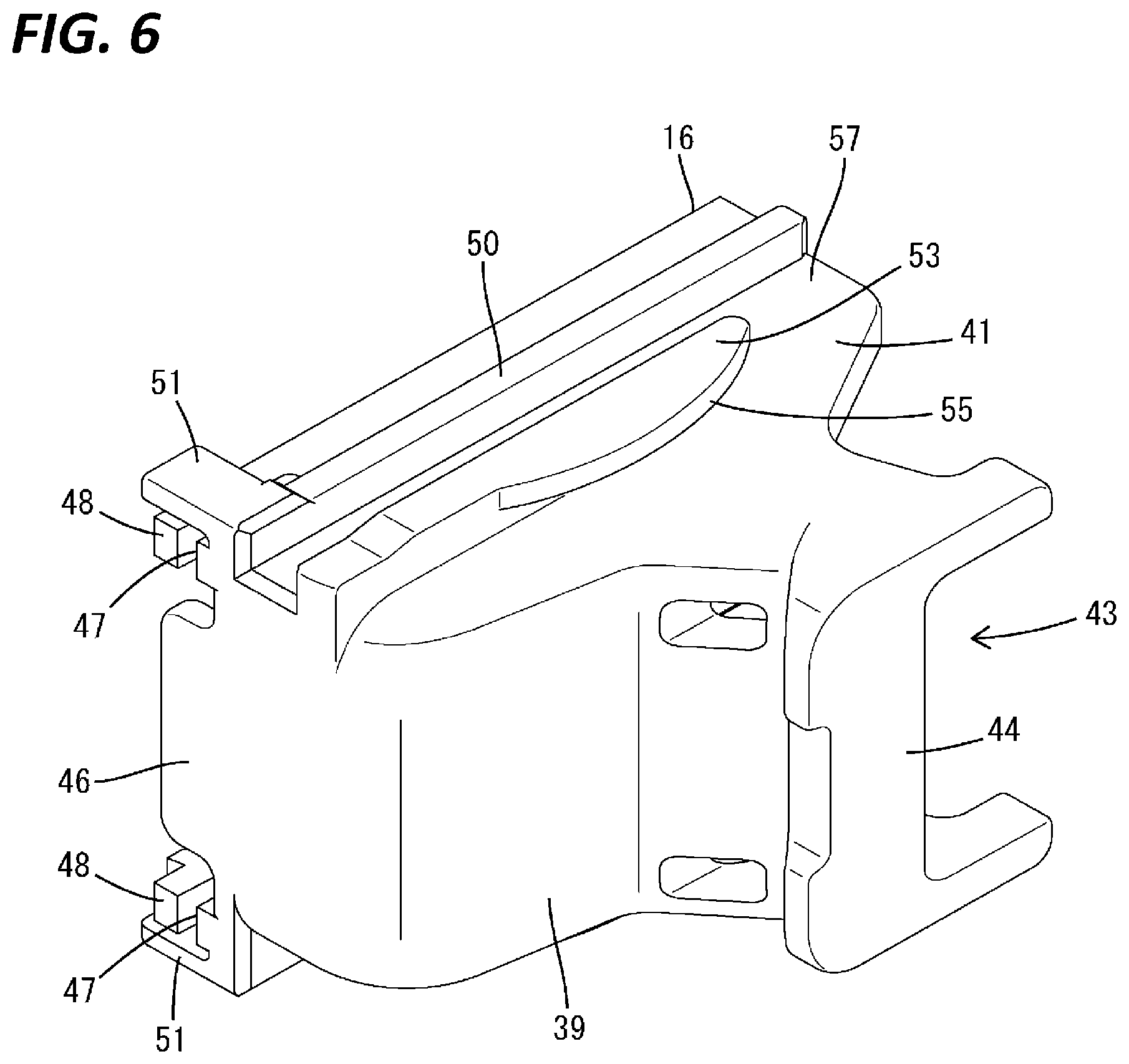 Patent US12308571 Figure 6 – Connector with detecting member