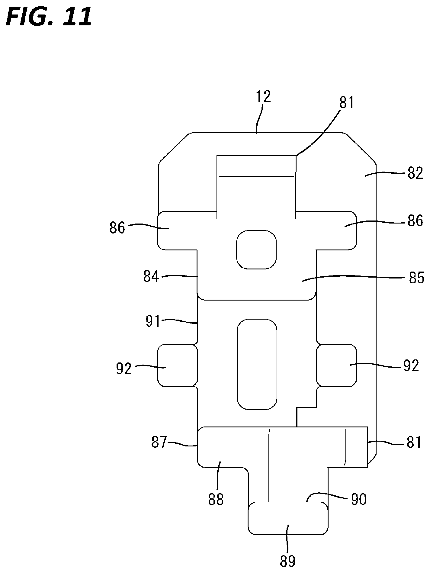 Patent US12308571 Figure 11 – Connector with detecting member