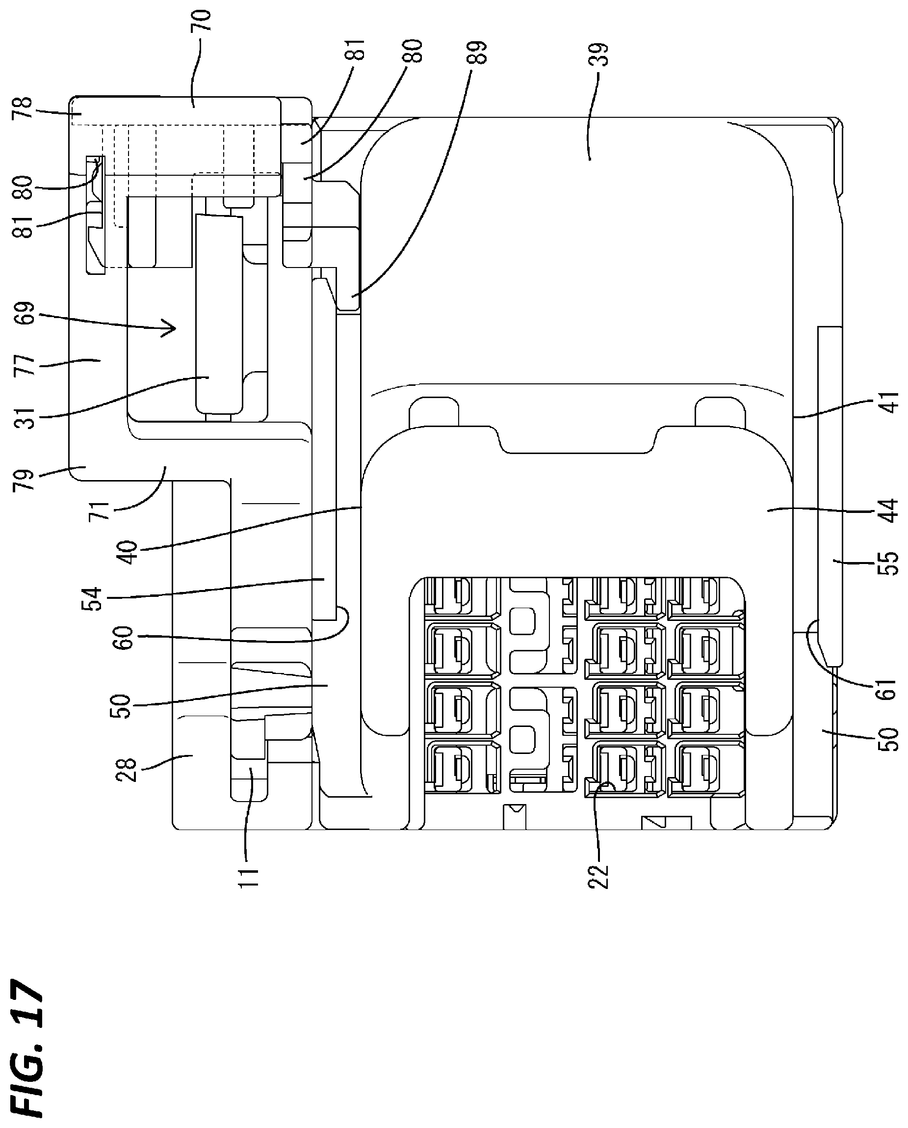 Patent US12308571 Figure 17 – Connector with detecting member