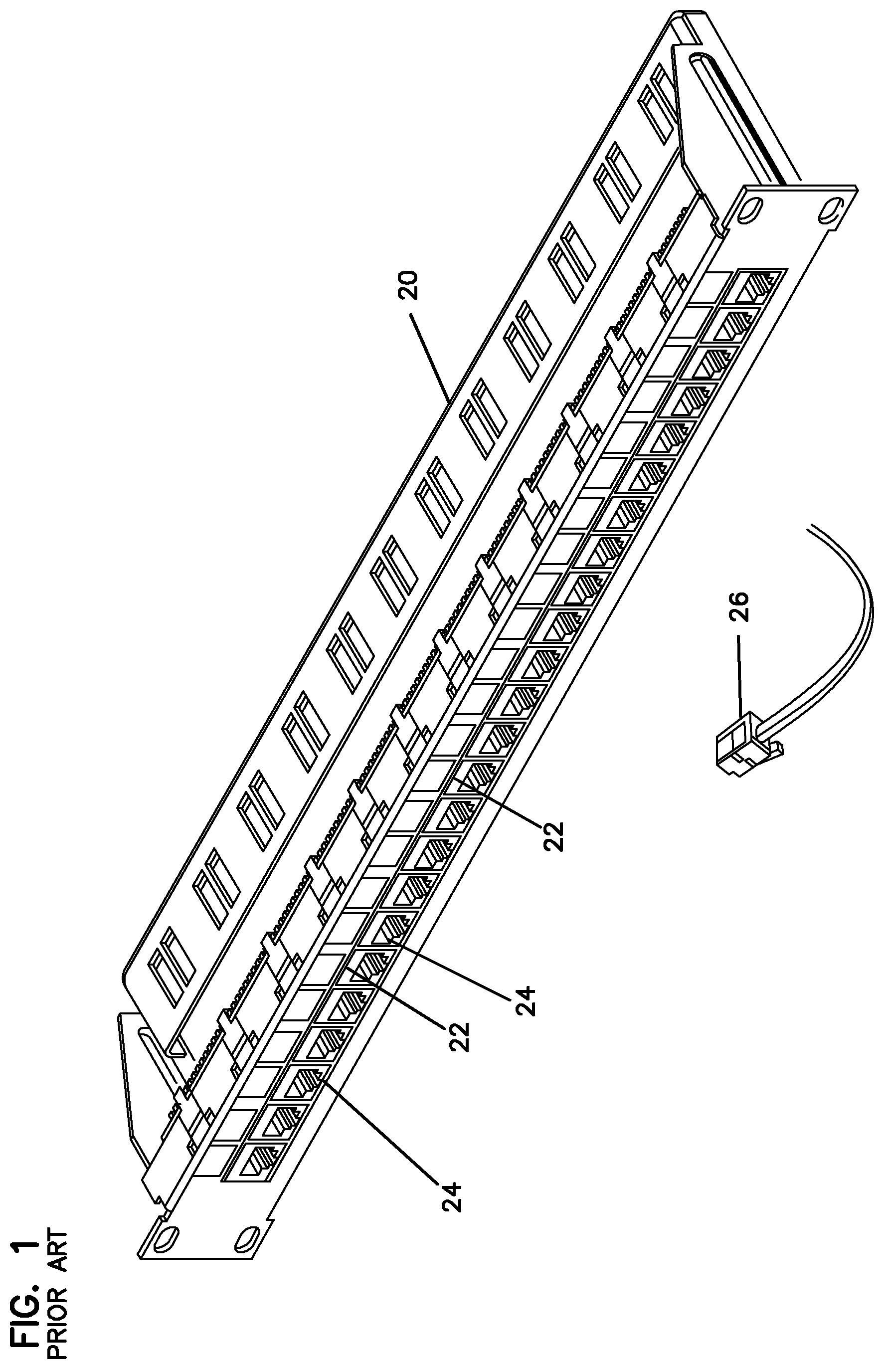 Patent US12308573 Figure 1 – Multistage capacitive crosstalk compensation arrangement