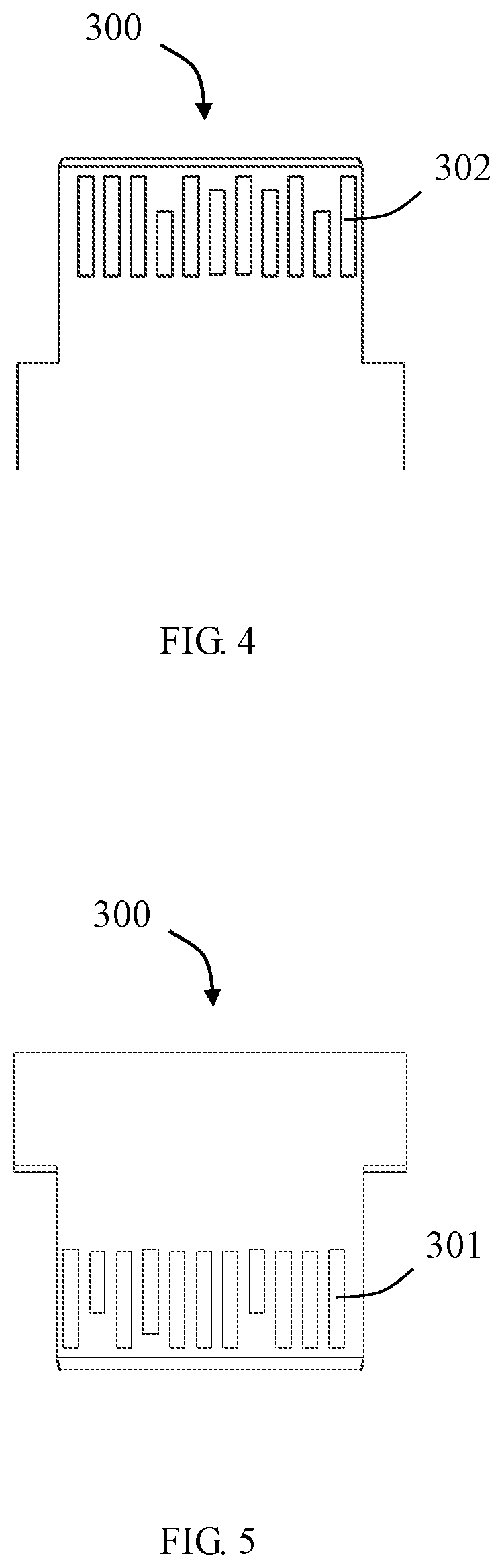 Patent US12308574 Figure 4 – Electrical connector with improved structure for transmitting radio frequency signal