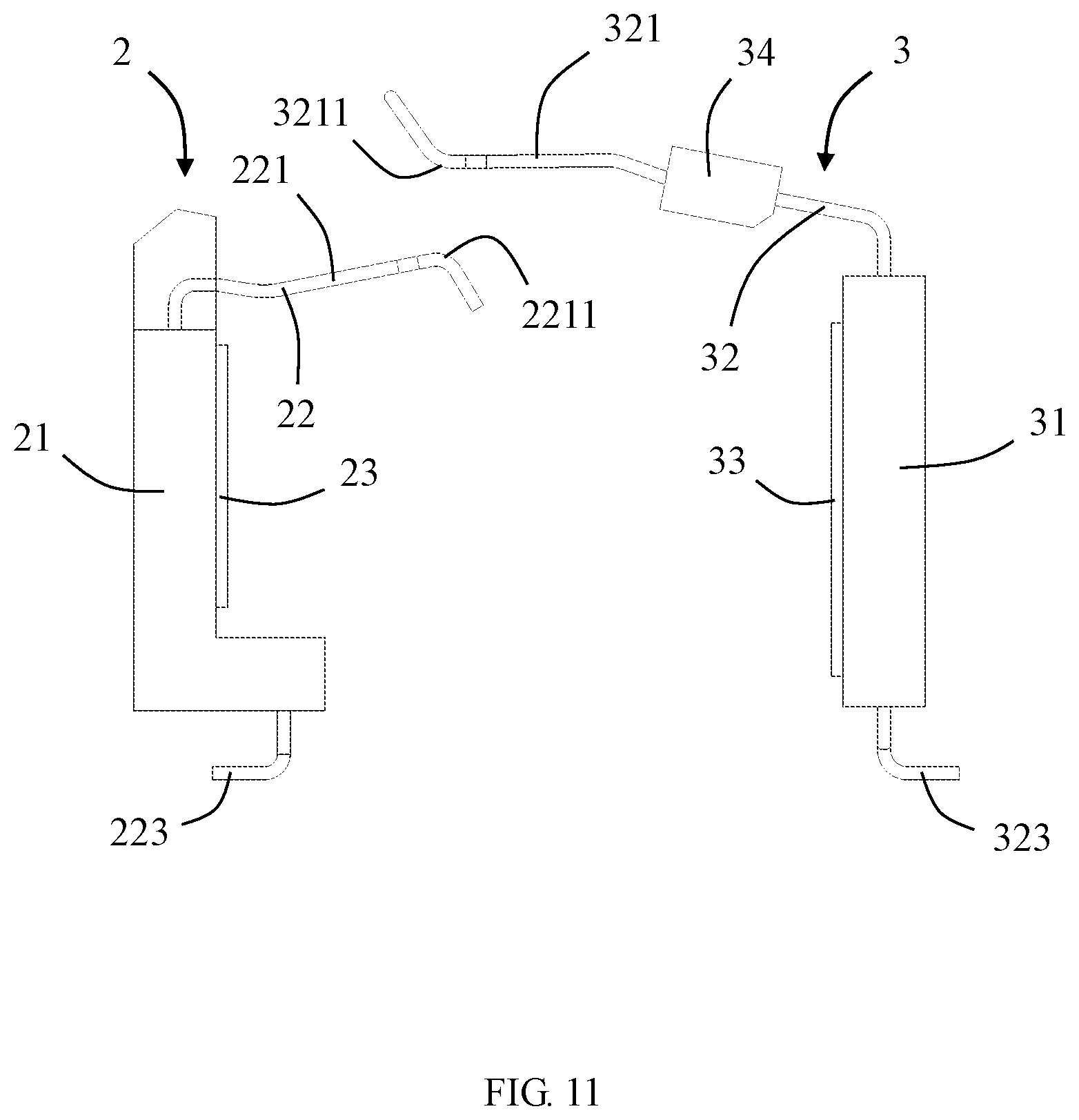 Patent US12308574 Figure 10 – Electrical connector with improved structure for transmitting radio frequency signal