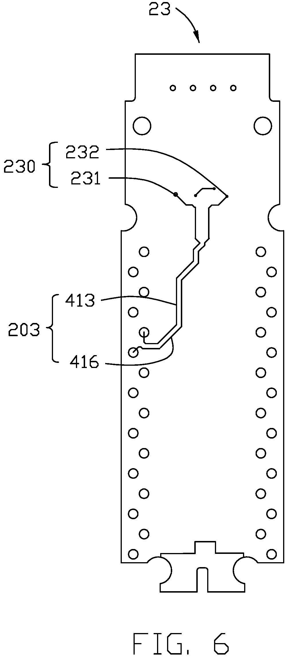 Patent US12308577 Figure 6 – Terminal module and electrical connector including the terminal module