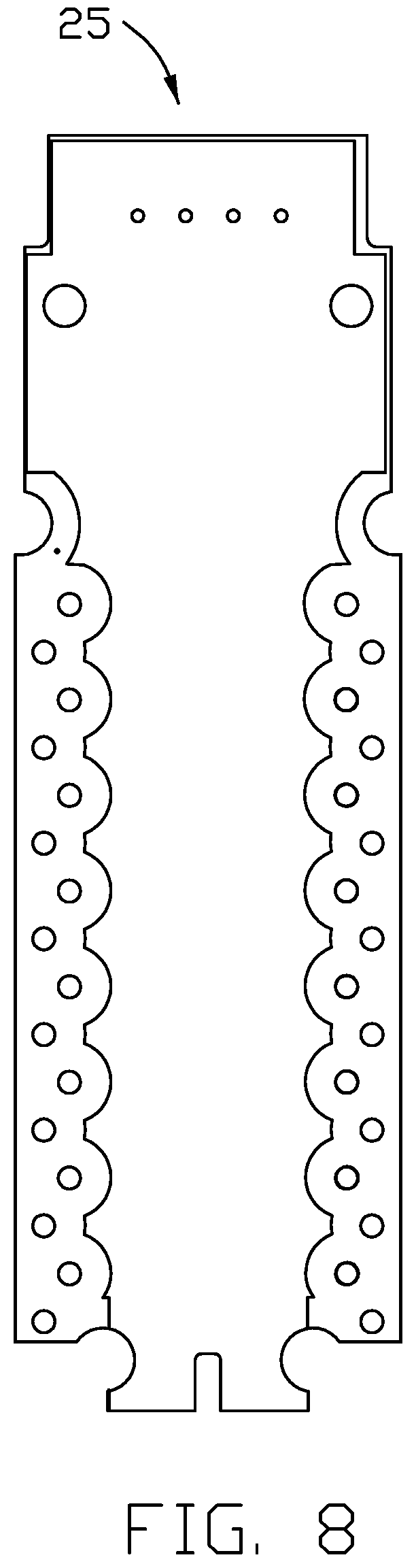 Patent US12308577 Figure 8 – Terminal module and electrical connector including the terminal module