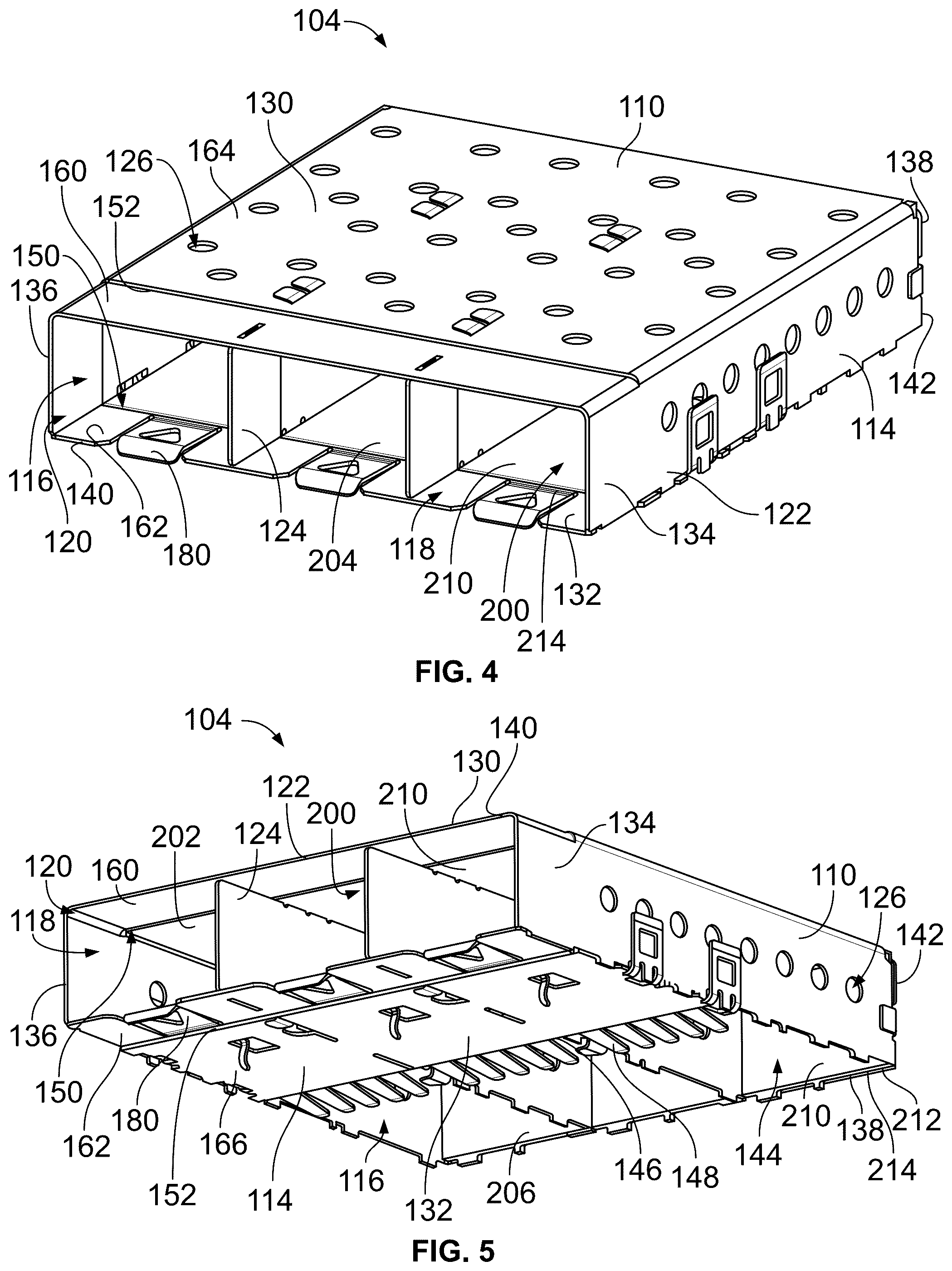 Patent US12308578 Figure 3 – Receptacle cage having absorber