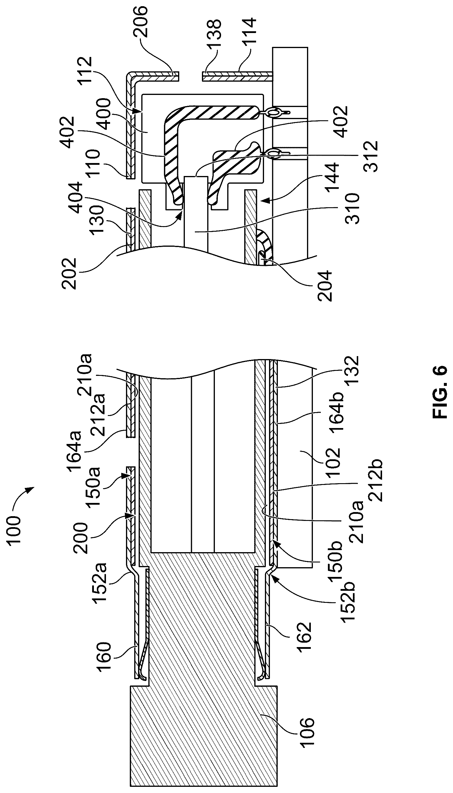Patent US12308578 Figure 4 – Receptacle cage having absorber