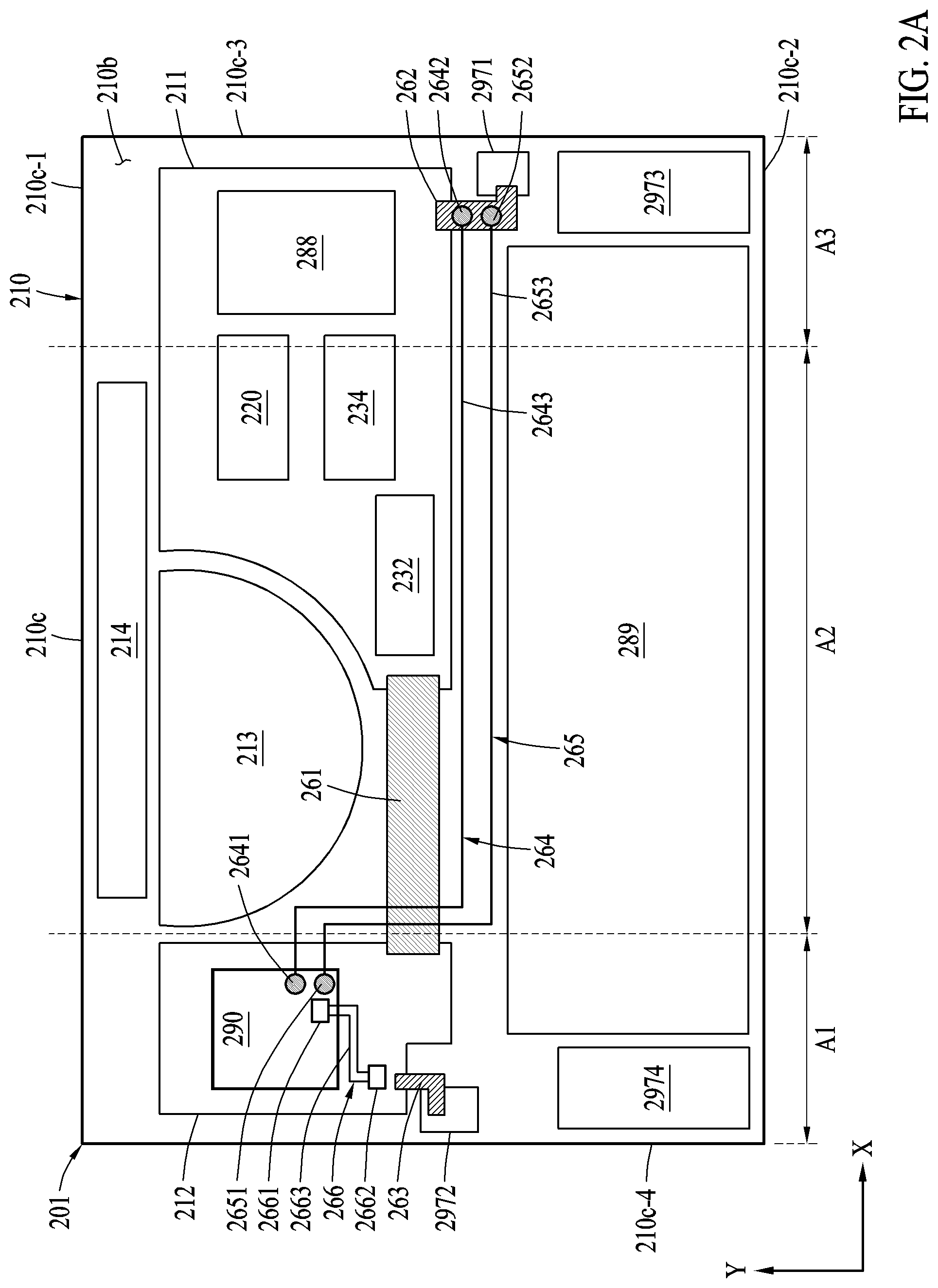 Patent US12308584 Figure 2 – Electronic device for reducing transmission loss