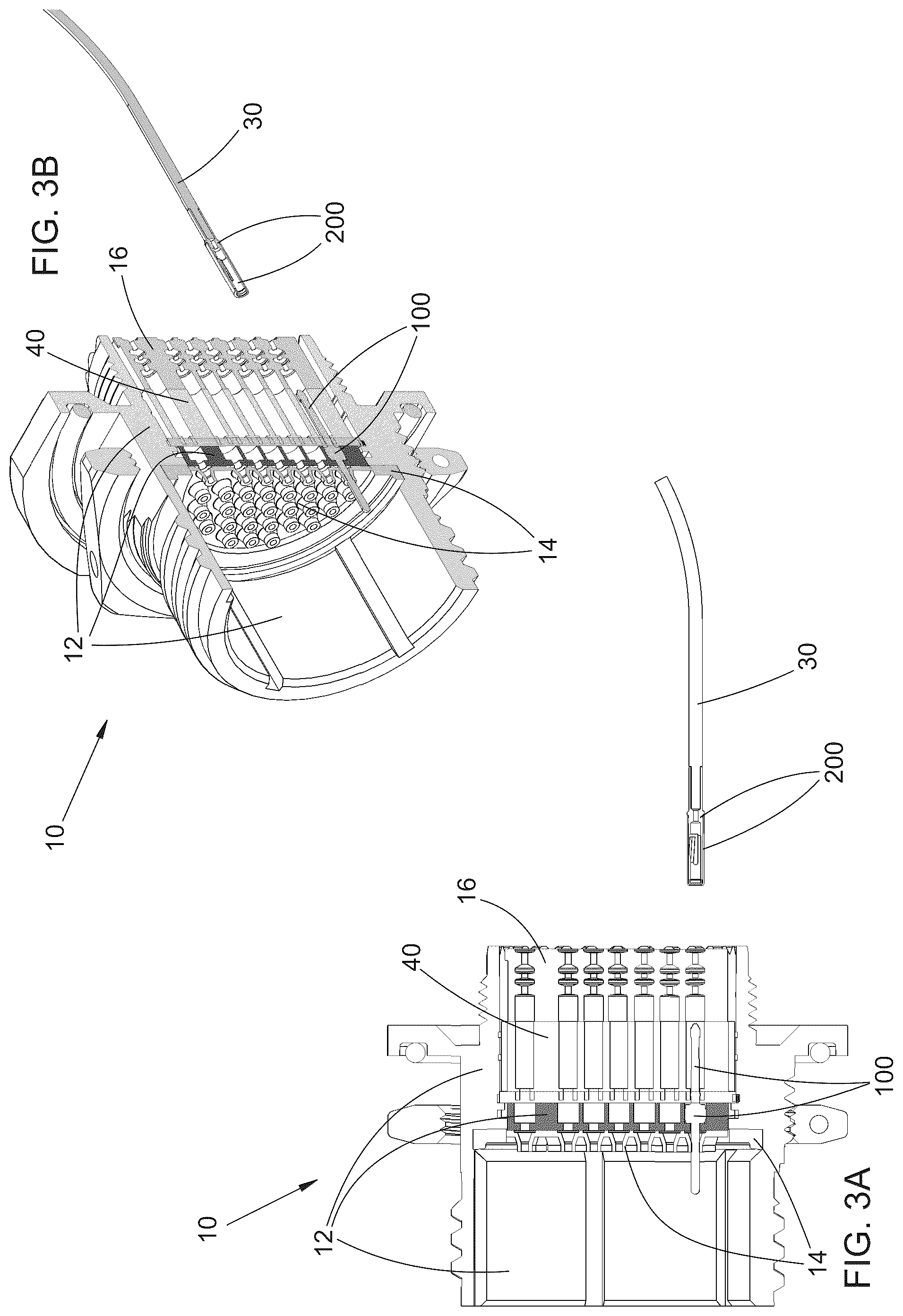 Patent US12308585 Figure 4 – Multiple-contact electrical connector assembly