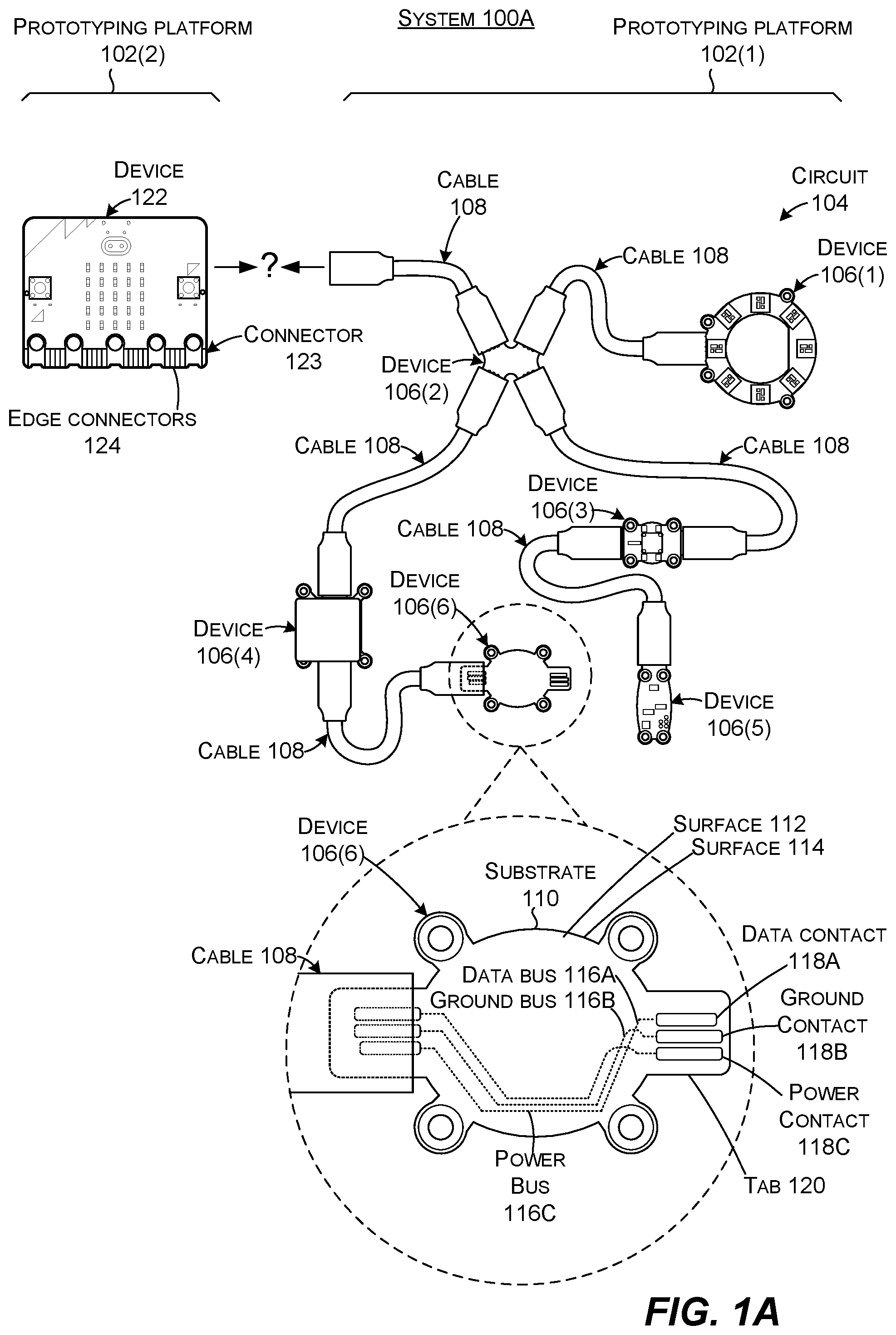 Patent US12308586 Figure 1 – Electronic prototyping interoperability