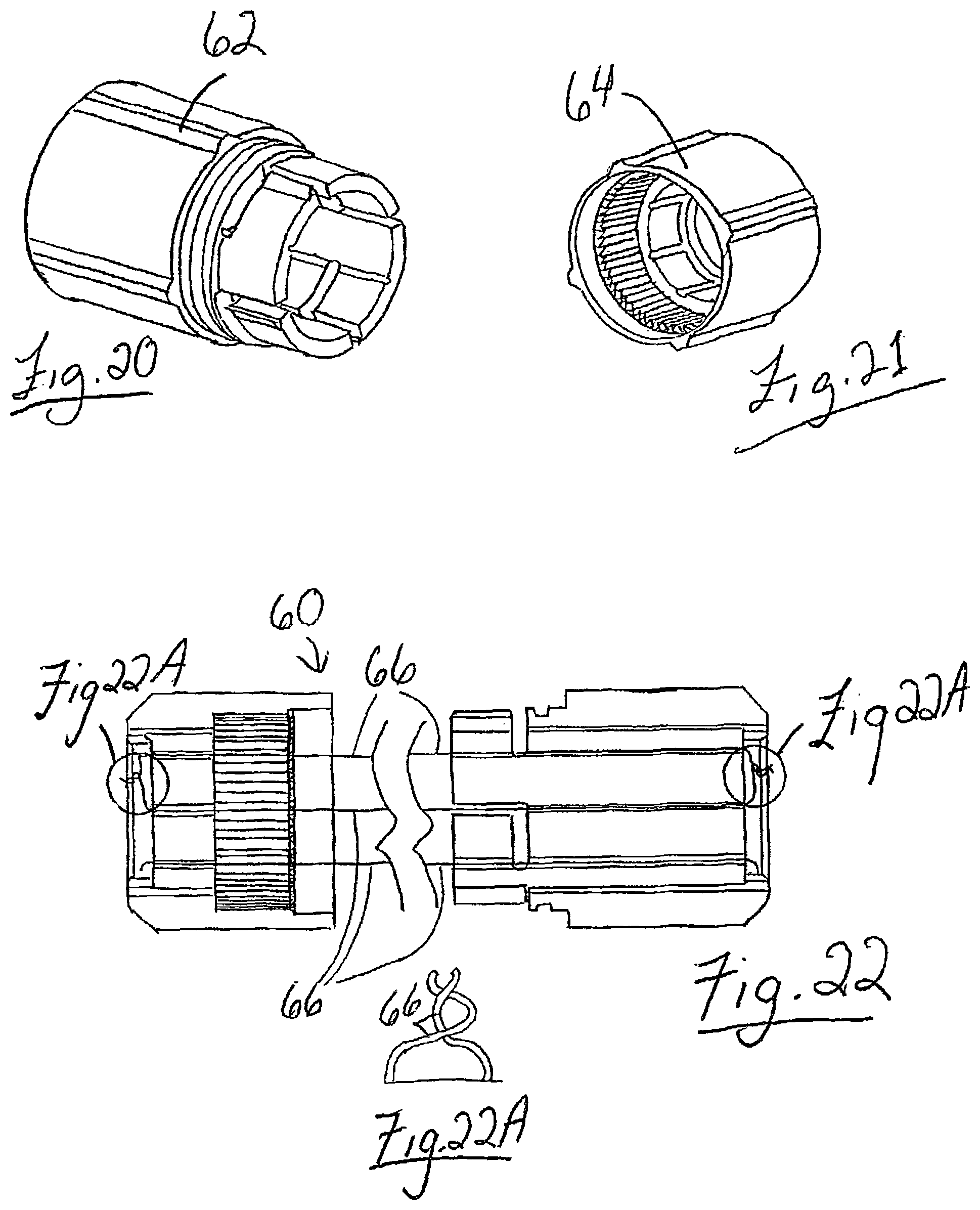 Patent US12308589 Figure 8 – Connectors and methods utilizing wire/line wrapping