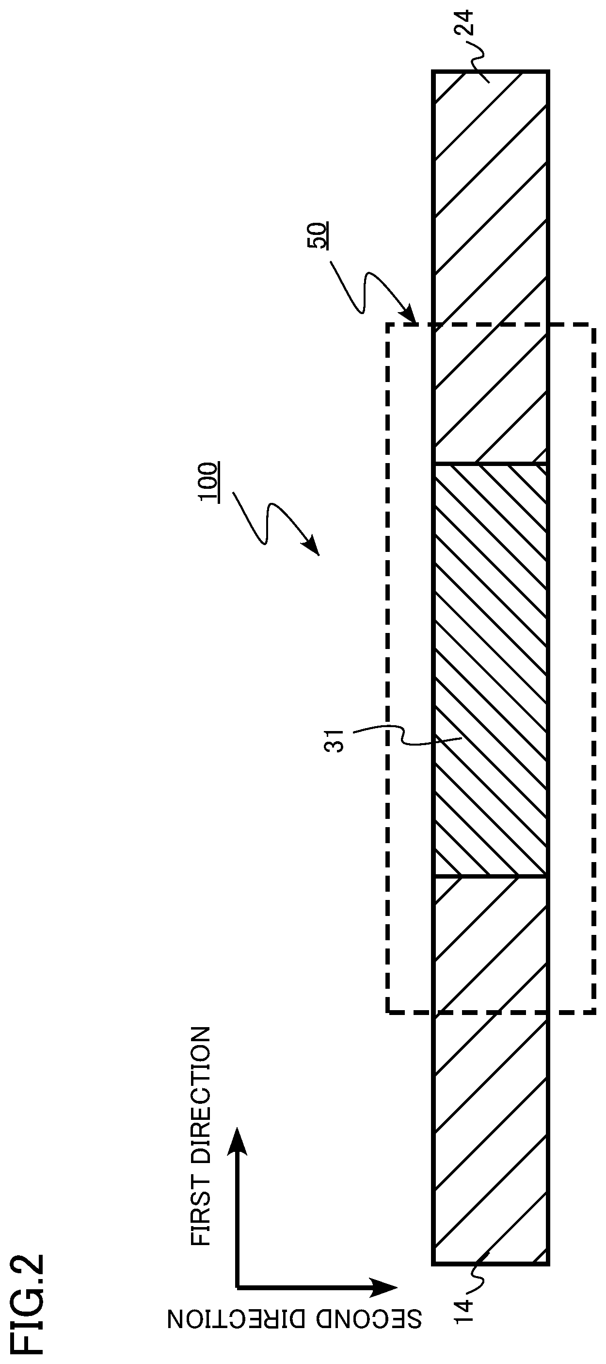 Patent US12308591 Figure 2 – Connection structure of conductive layers, conductive wire, coil and apparatus