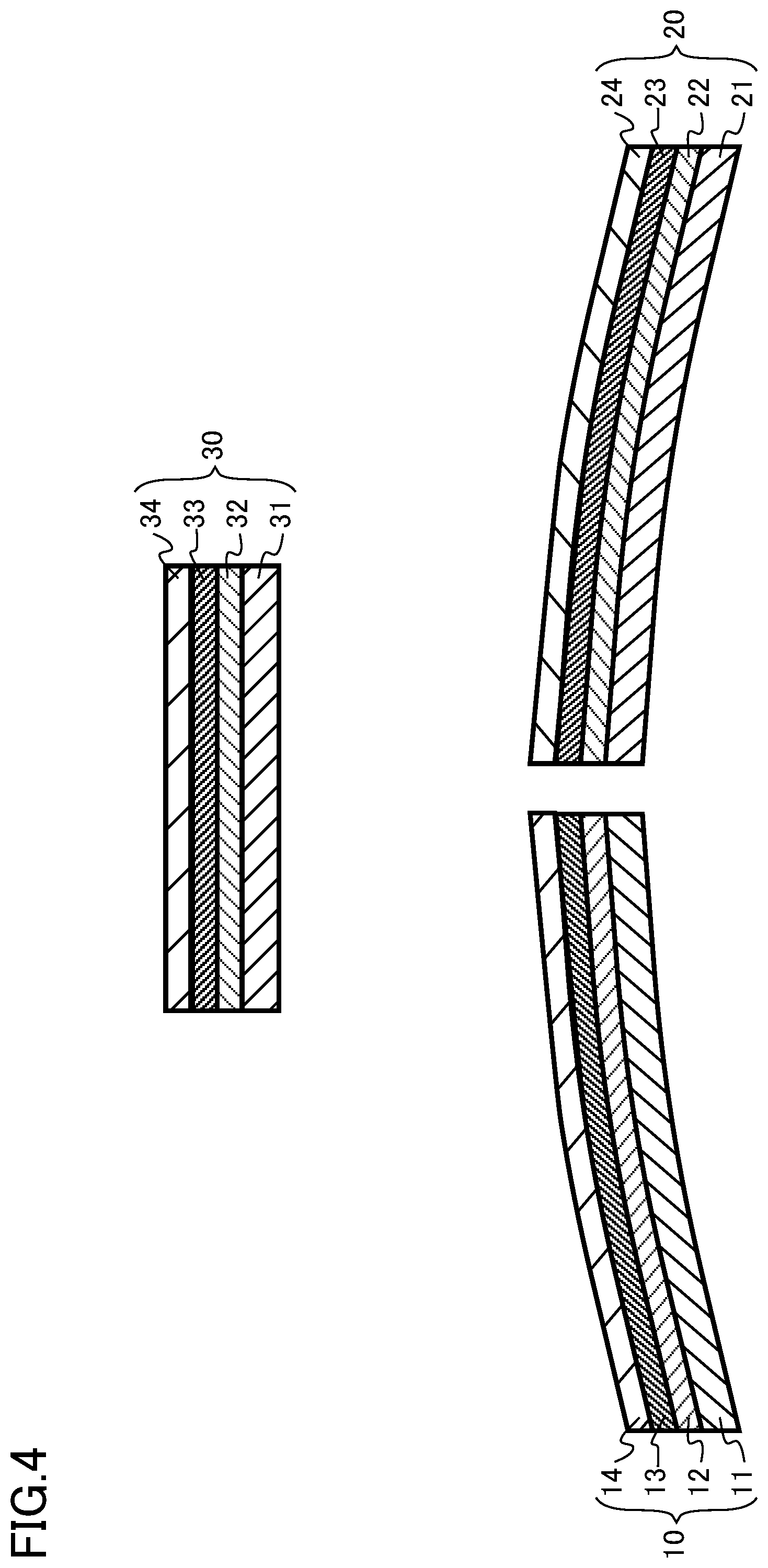 Patent US12308591 Figure 4 – Connection structure of conductive layers, conductive wire, coil and apparatus