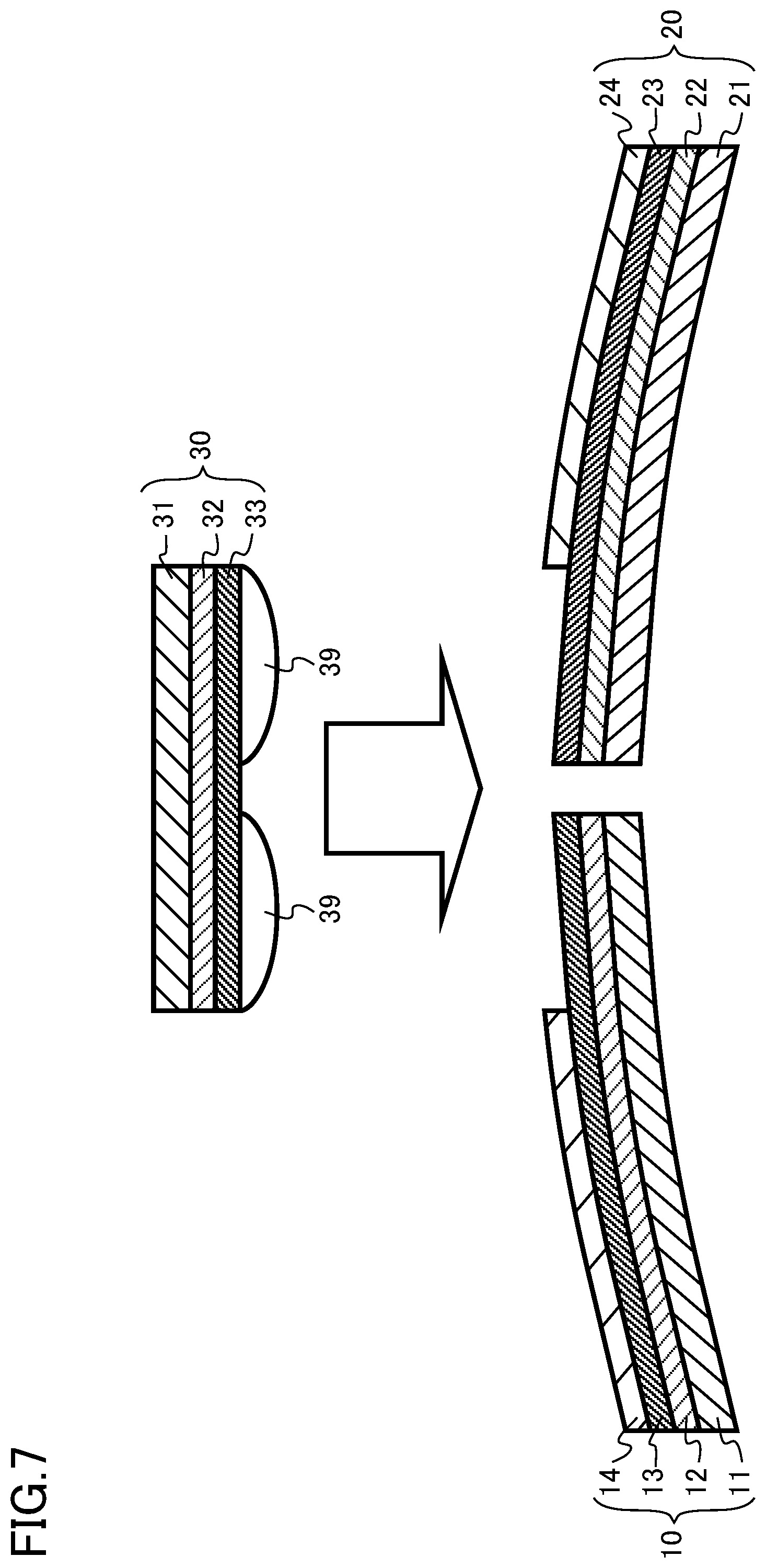 Patent US12308591 Figure 7 – Connection structure of conductive layers, conductive wire, coil and apparatus