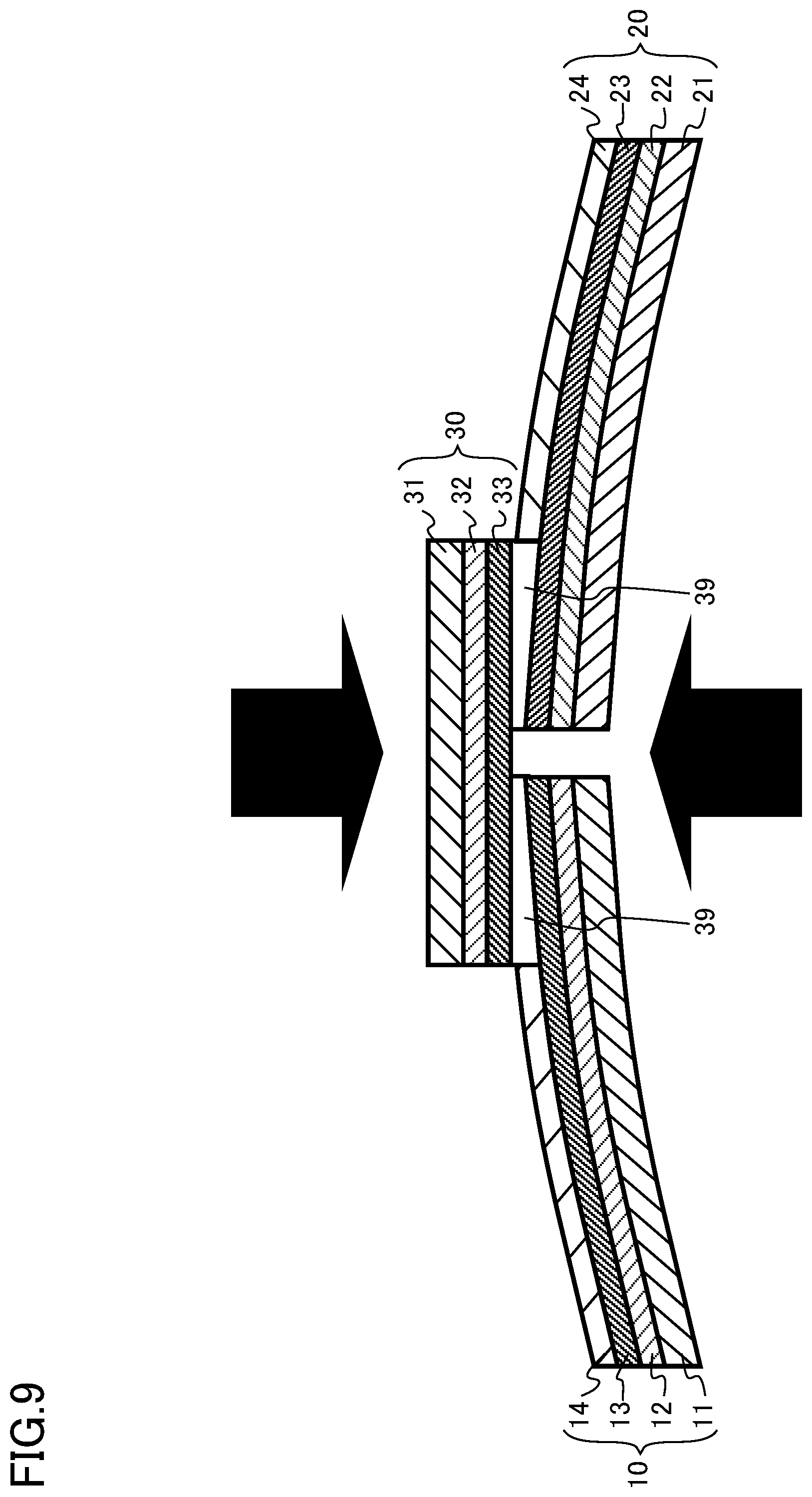 Patent US12308591 Figure 9 – Connection structure of conductive layers, conductive wire, coil and apparatus