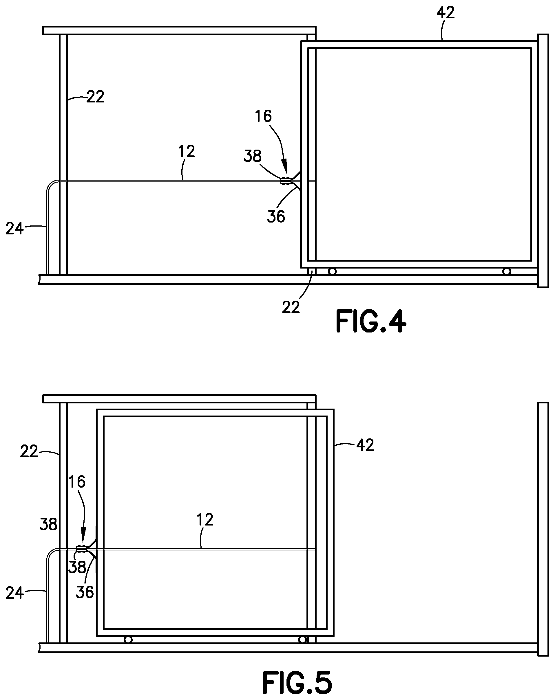 Patent US12308592 Figure 3 – Electrical ground assembly with electrical ground connection for a moveable member