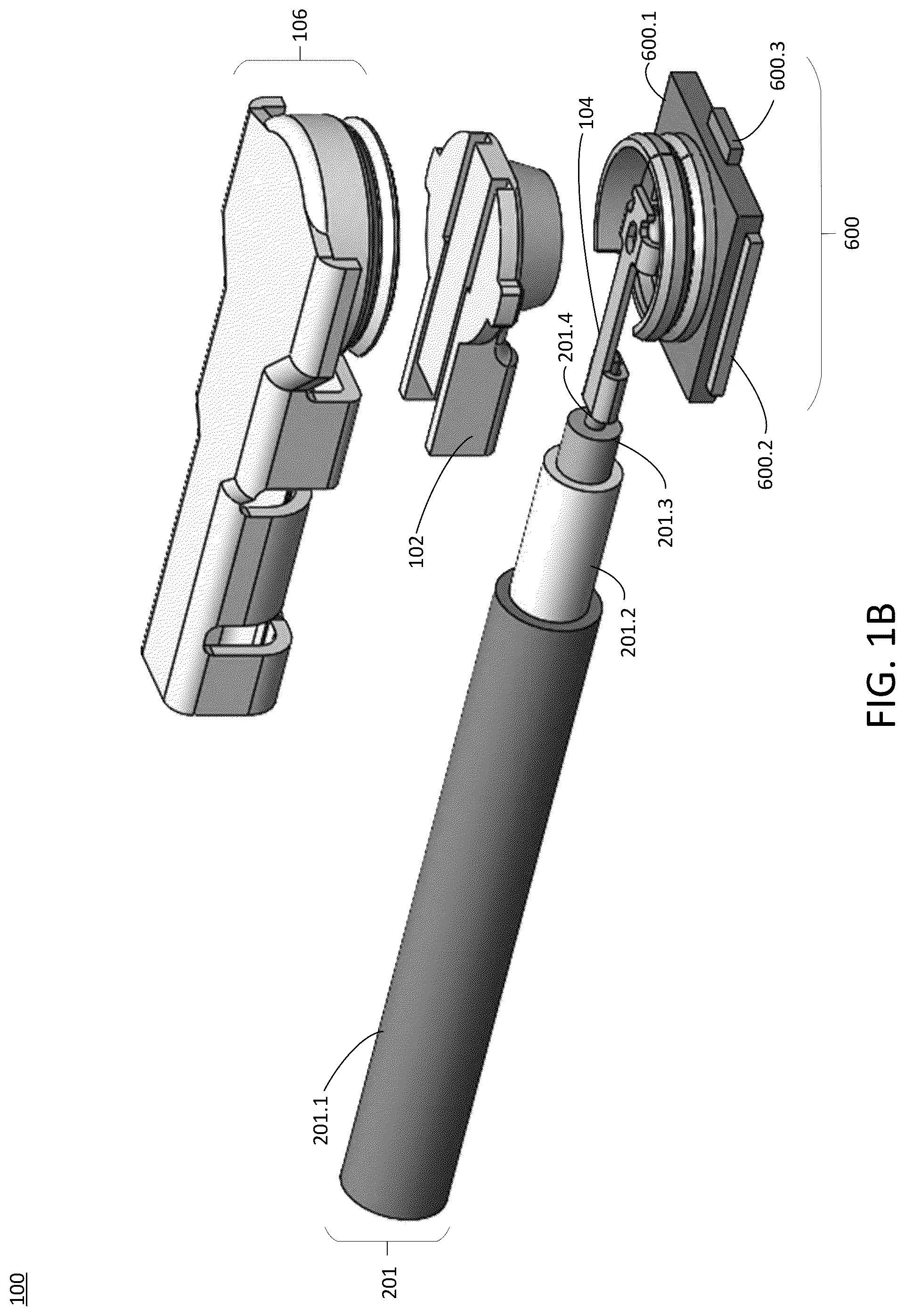 Patent US12308594 Figure 2 – Ultra-low profile coaxial cable connector