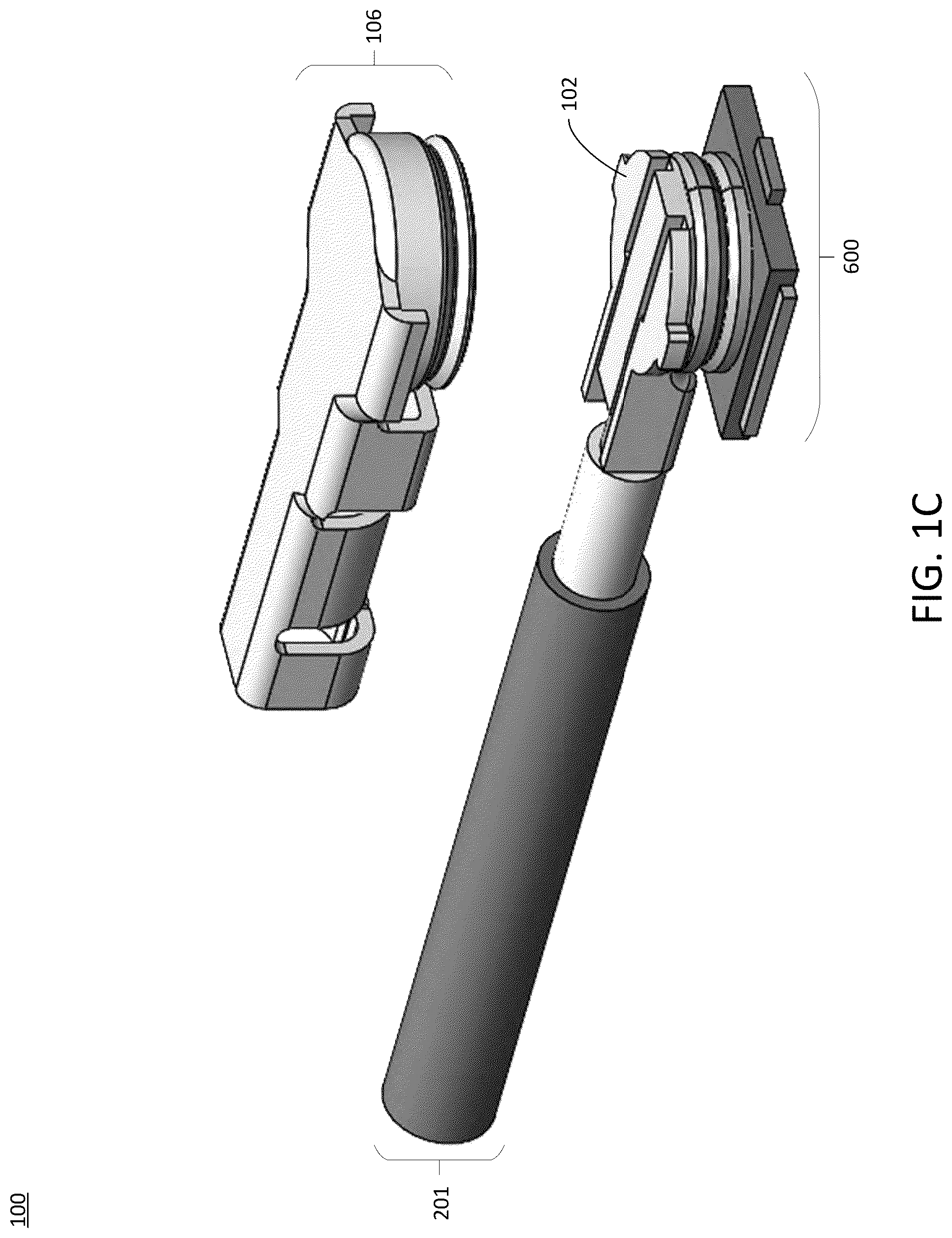 Patent US12308594 Figure 3 – Ultra-low profile coaxial cable connector