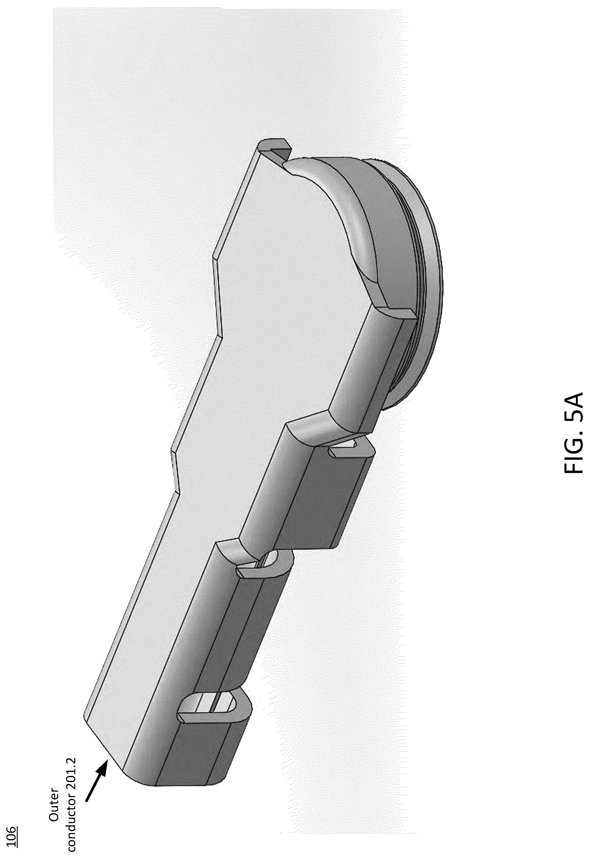 Patent US12308594 Figure 12 – Ultra-low profile coaxial cable connector