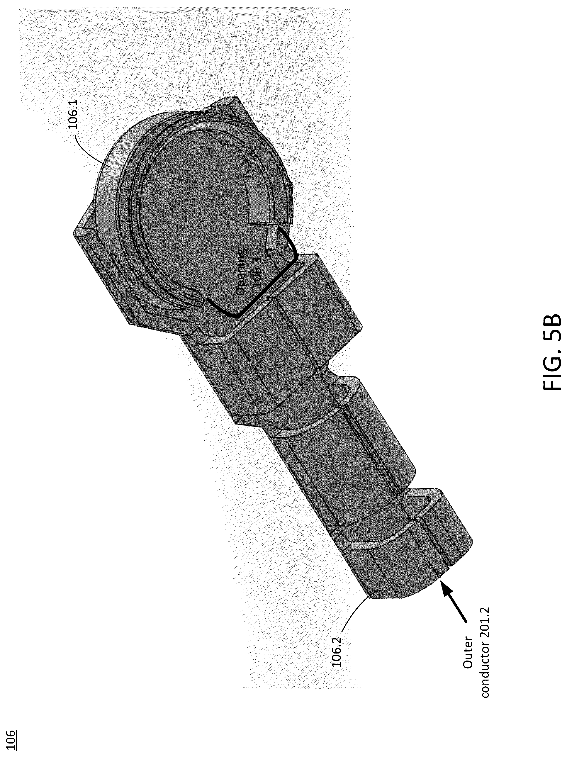 Patent US12308594 Figure 13 – Ultra-low profile coaxial cable connector