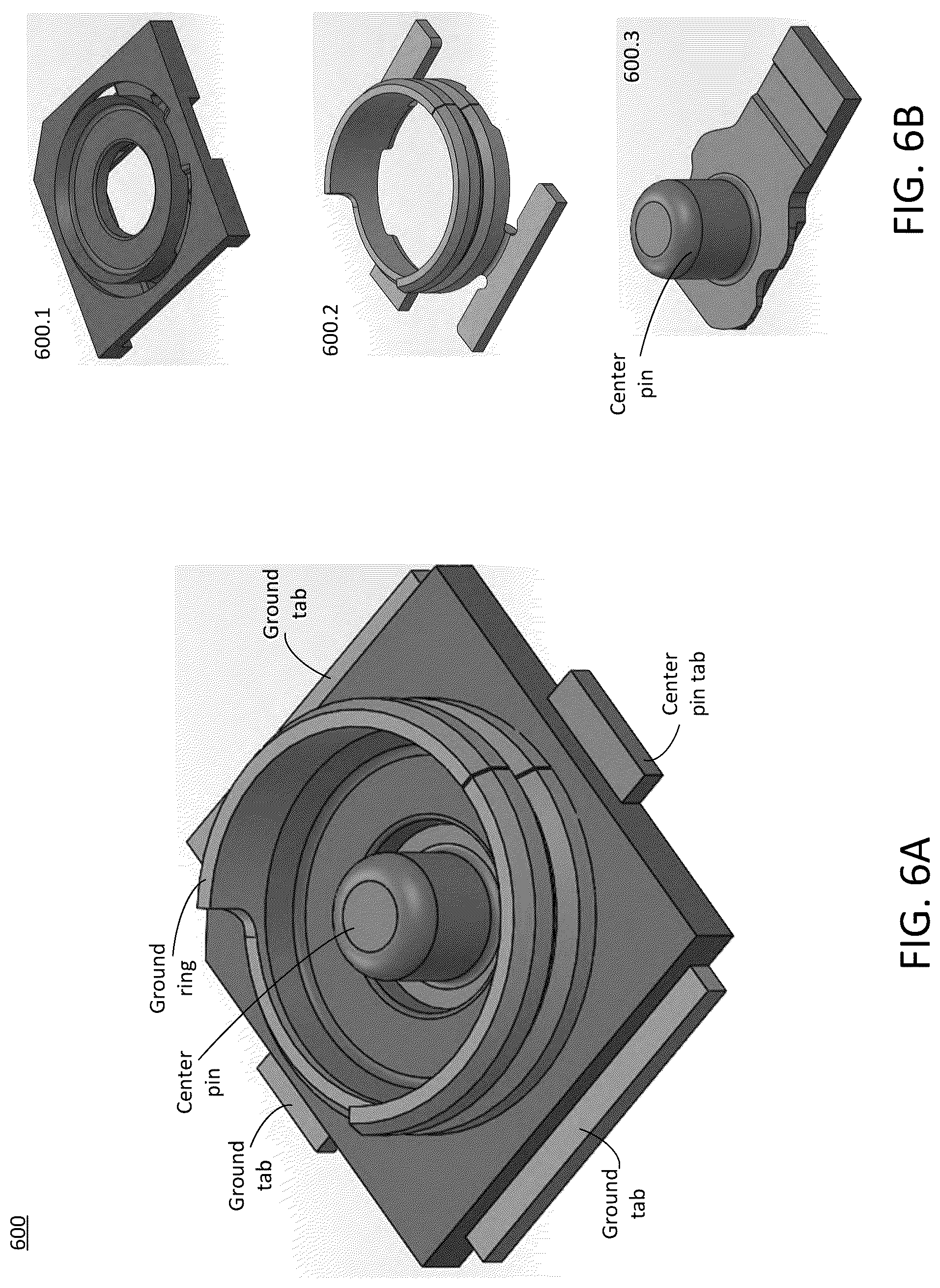 Patent US12308594 Figure 14 – Ultra-low profile coaxial cable connector