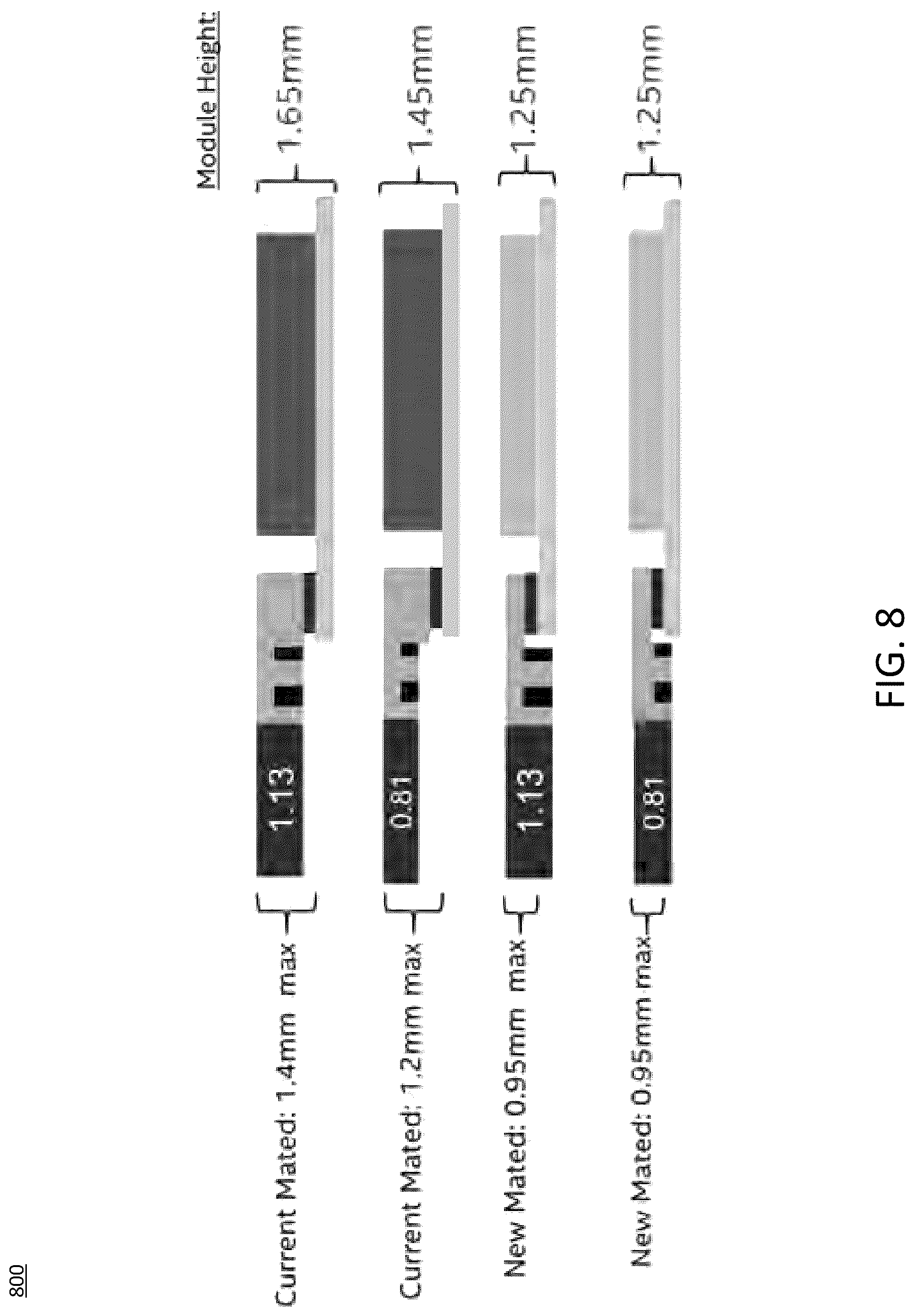 Patent US12308594 Figure 17 – Ultra-low profile coaxial cable connector