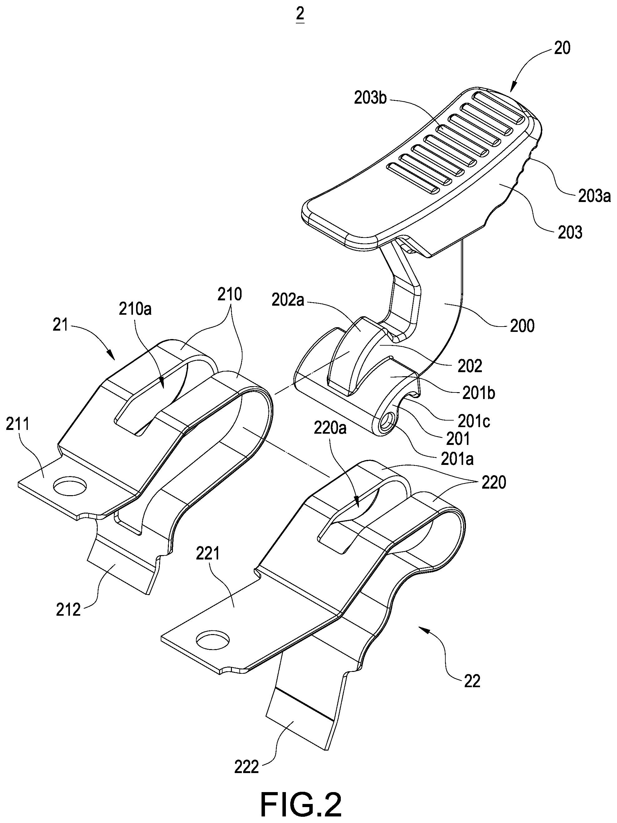 Patent US12308595 Figure 2 – Composite elastic wiring device