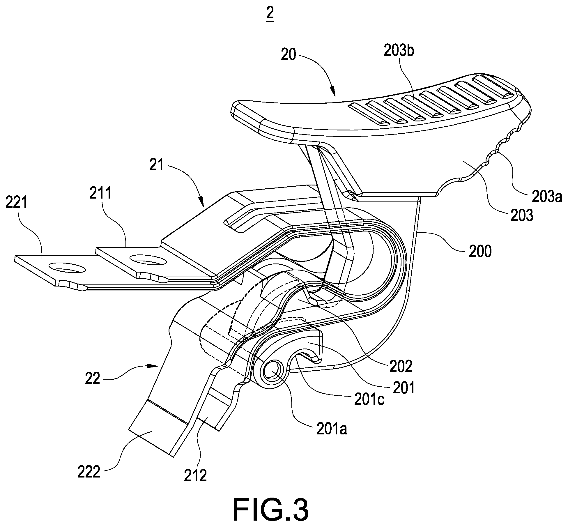 Patent US12308595 Figure 3 – Composite elastic wiring device