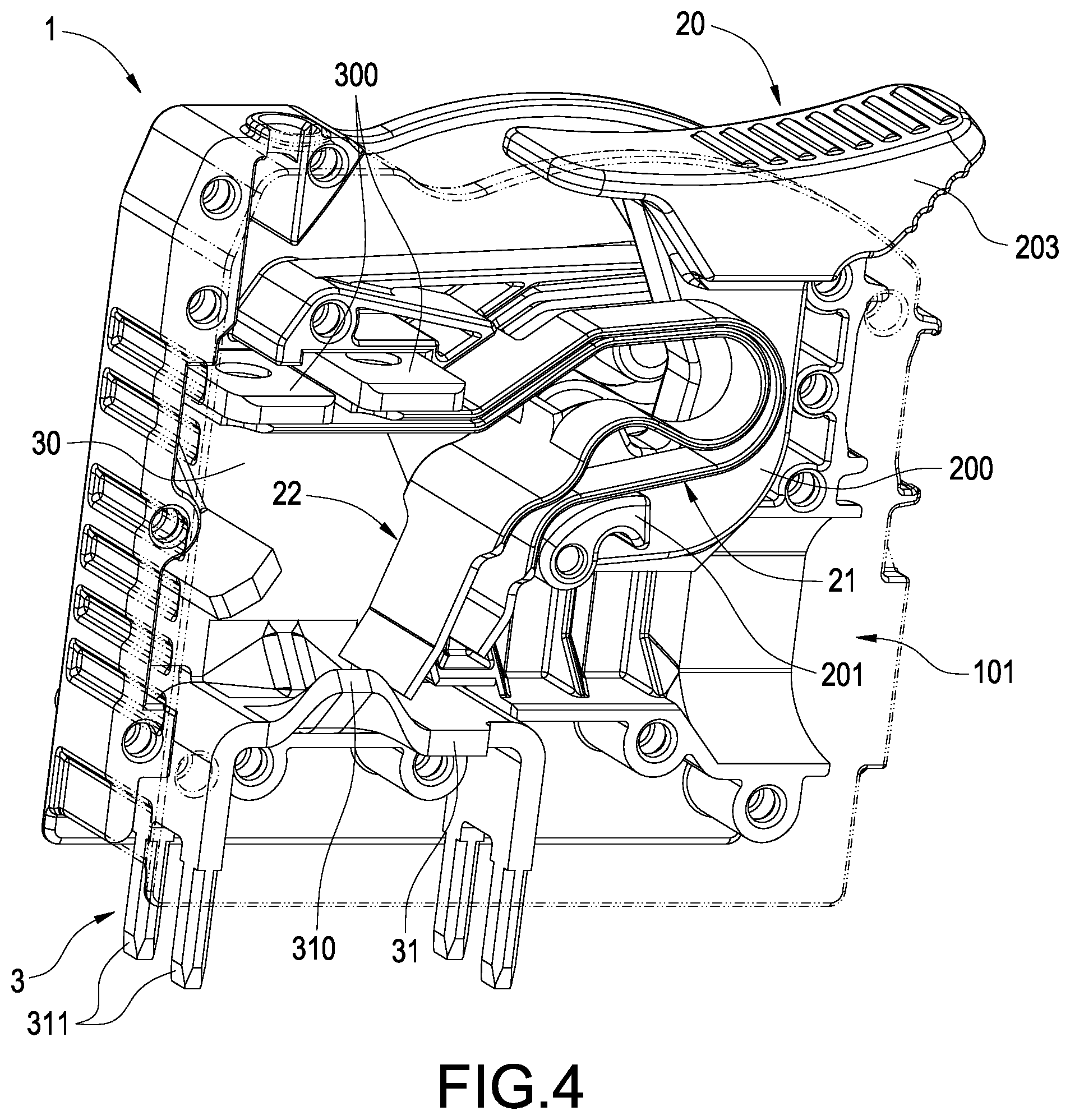 Patent US12308595 Figure 4 – Composite elastic wiring device