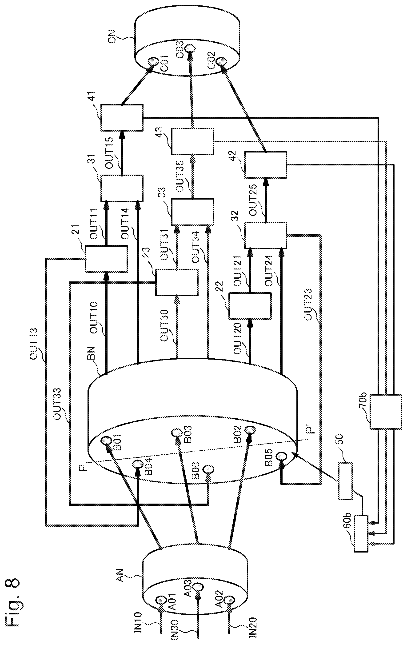 Patent US12308599 Figure 8 – Optical amplifier, optical amplifier equalizing method, and transmission system