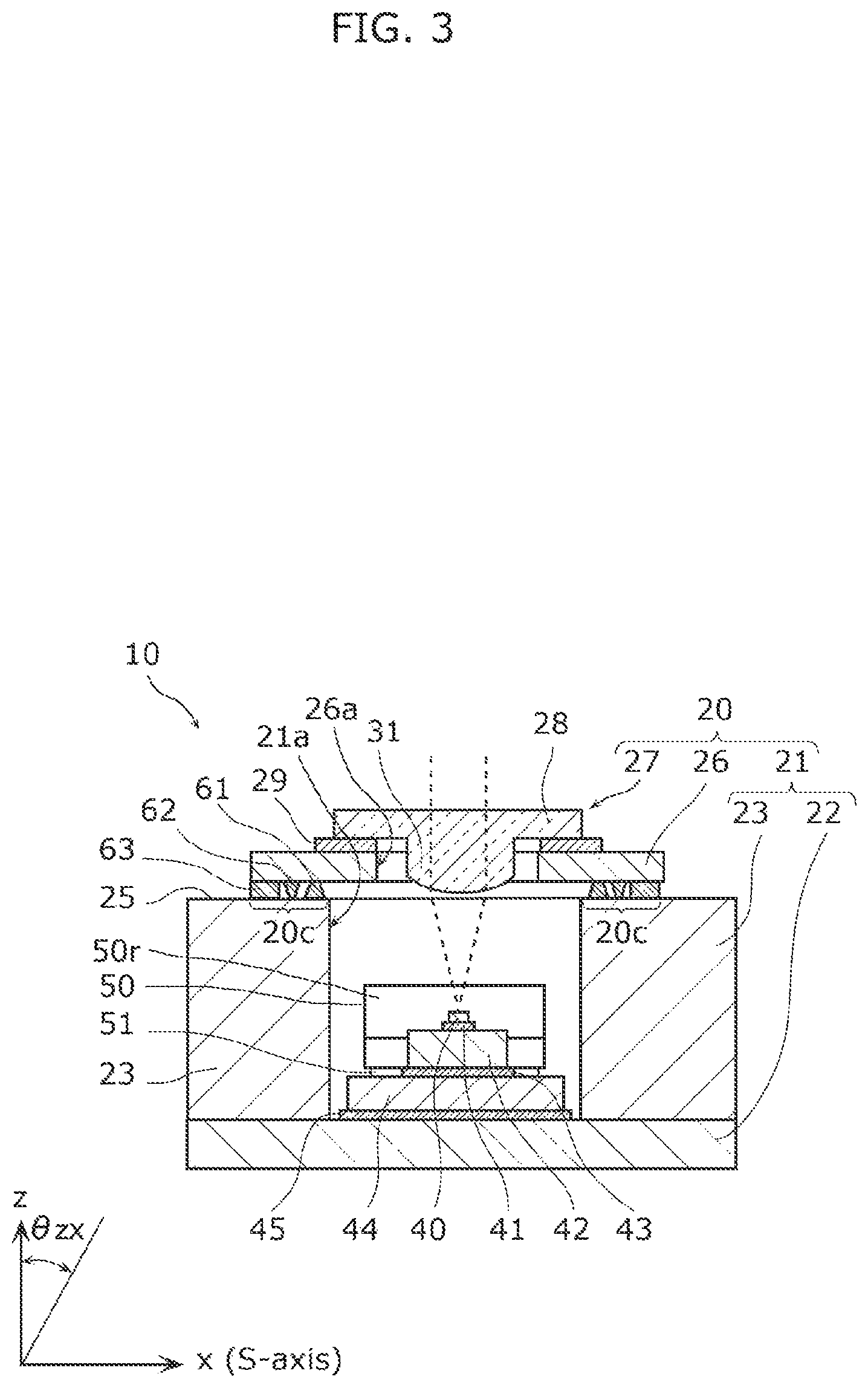 Patent US12308605 Figure 3 – Semiconductor laser module