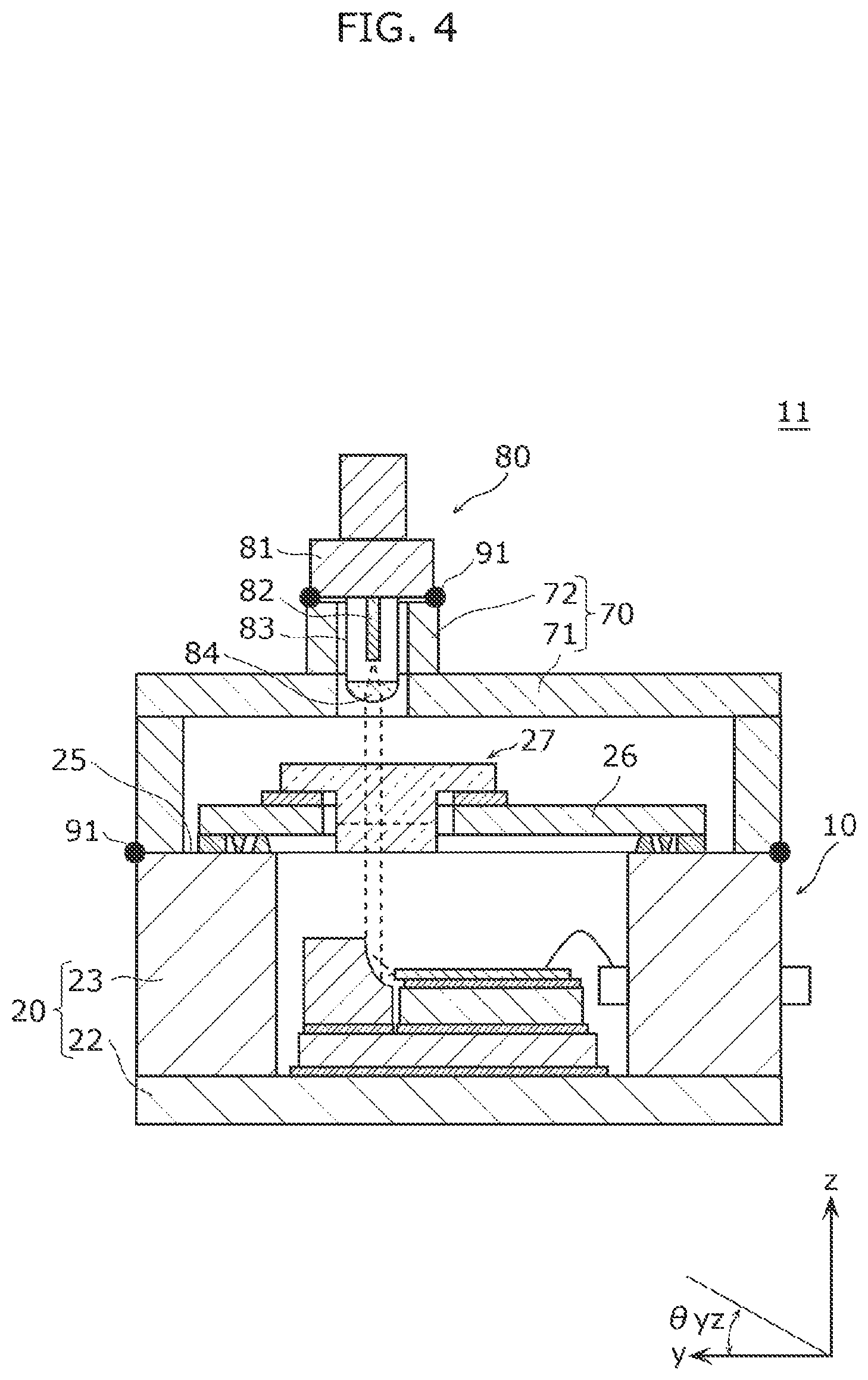 Patent US12308605 Figure 4 – Semiconductor laser module