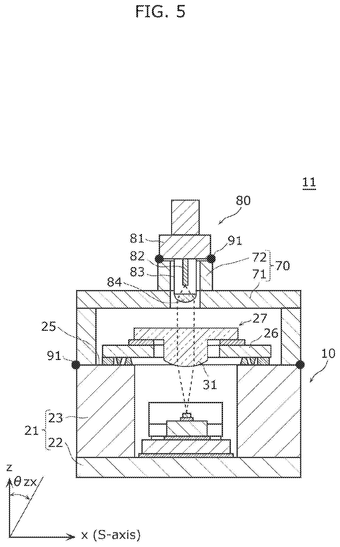 Patent US12308605 Figure 5 – Semiconductor laser module