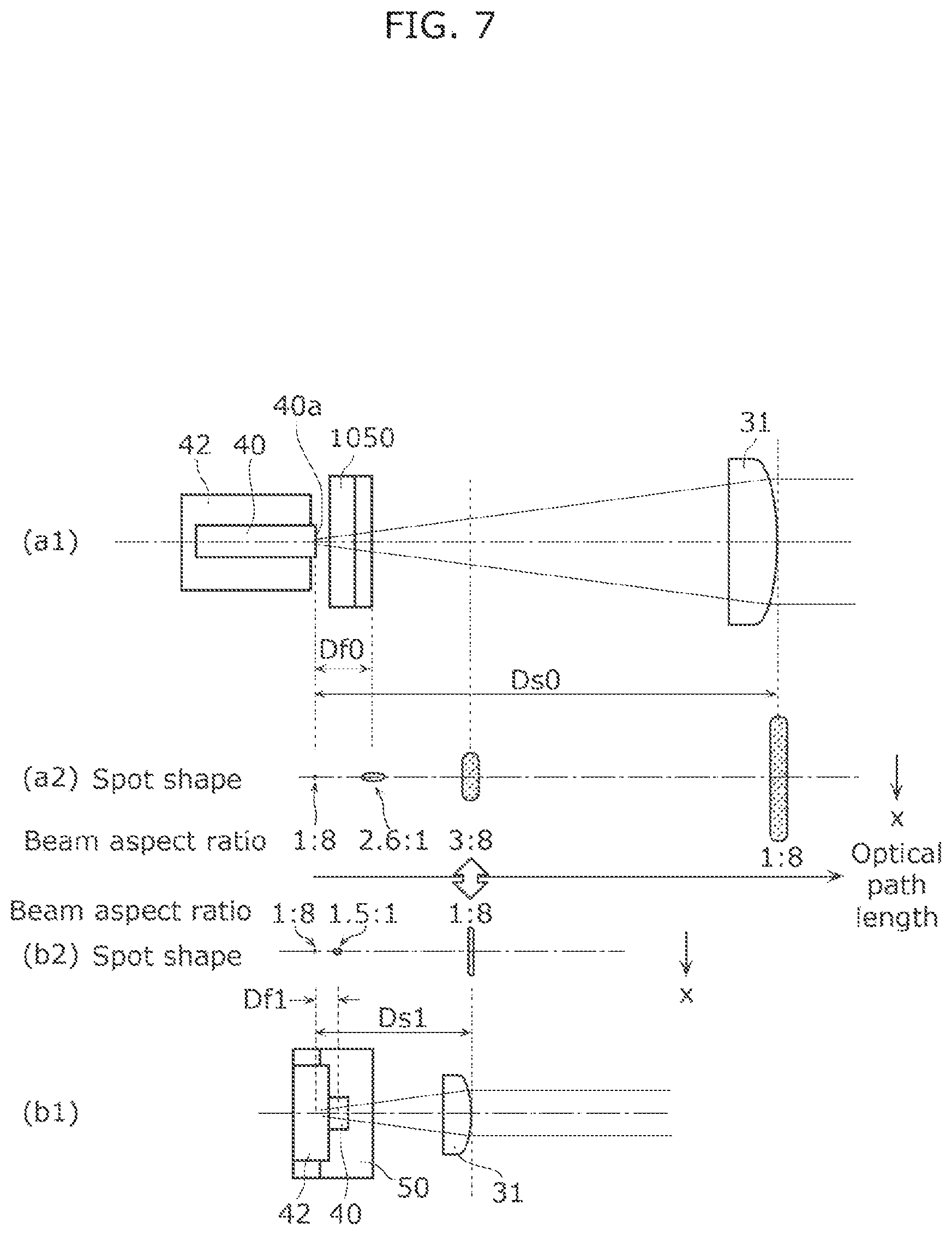 Patent US12308605 Figure 7 – Semiconductor laser module