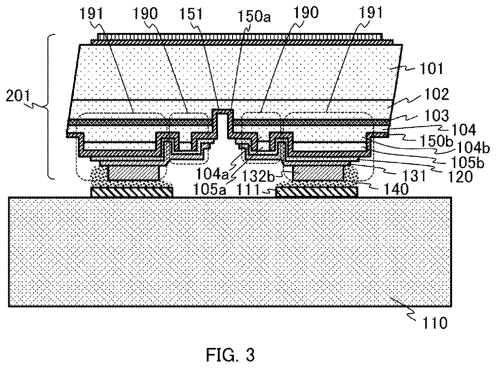 Patent US12308607 Figure 3 – Semiconductor laser element, method for manufacturing same, and semiconductor laser device