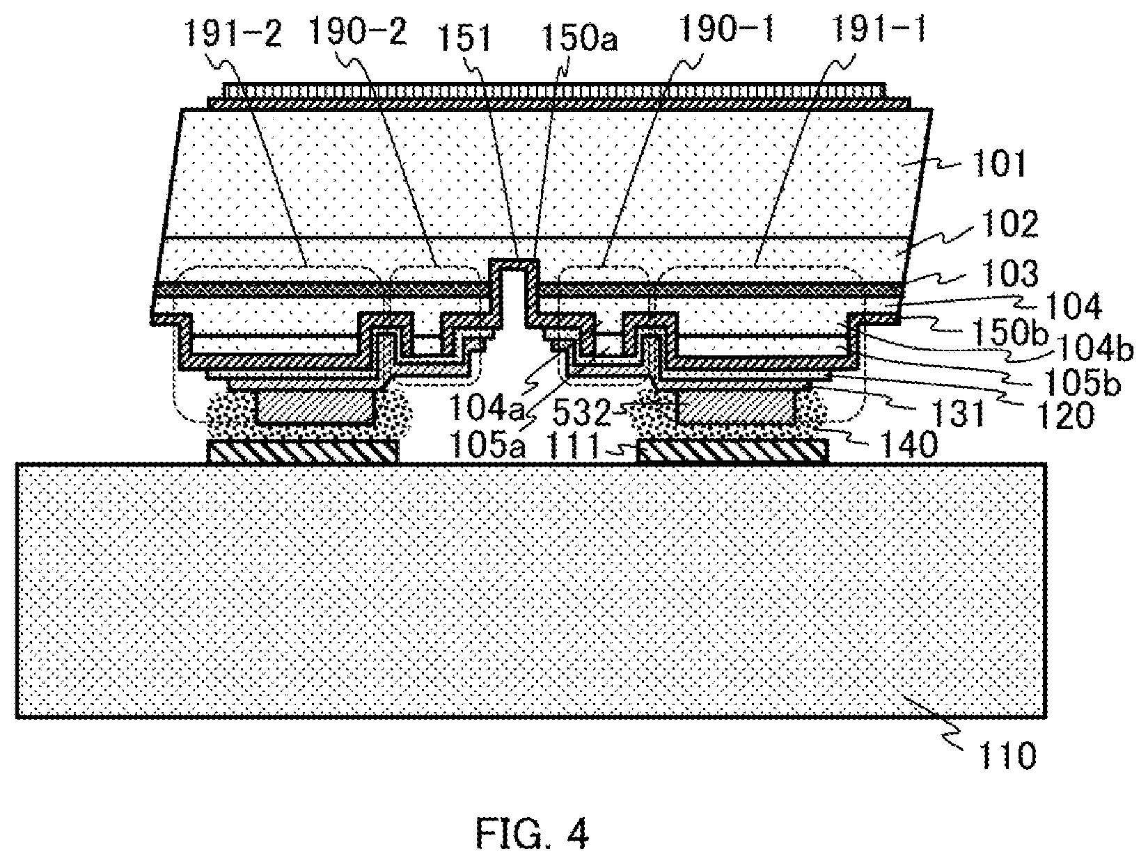 Patent US12308607 Figure 4 – Semiconductor laser element, method for manufacturing same, and semiconductor laser device
