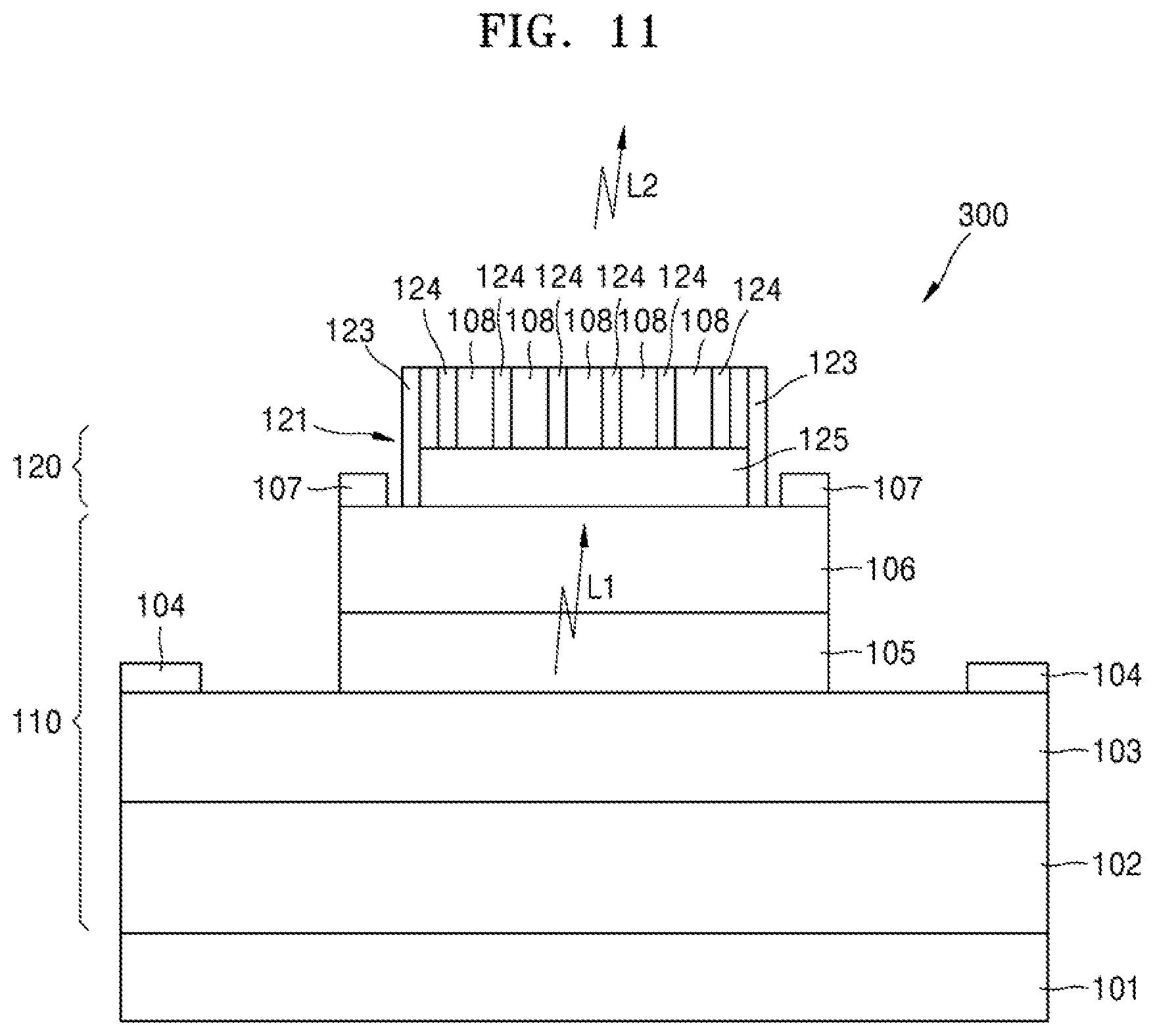 Patent US12308612 Figure 17 – Visible light-emitting semiconductor laser device and method of manufacturing the same