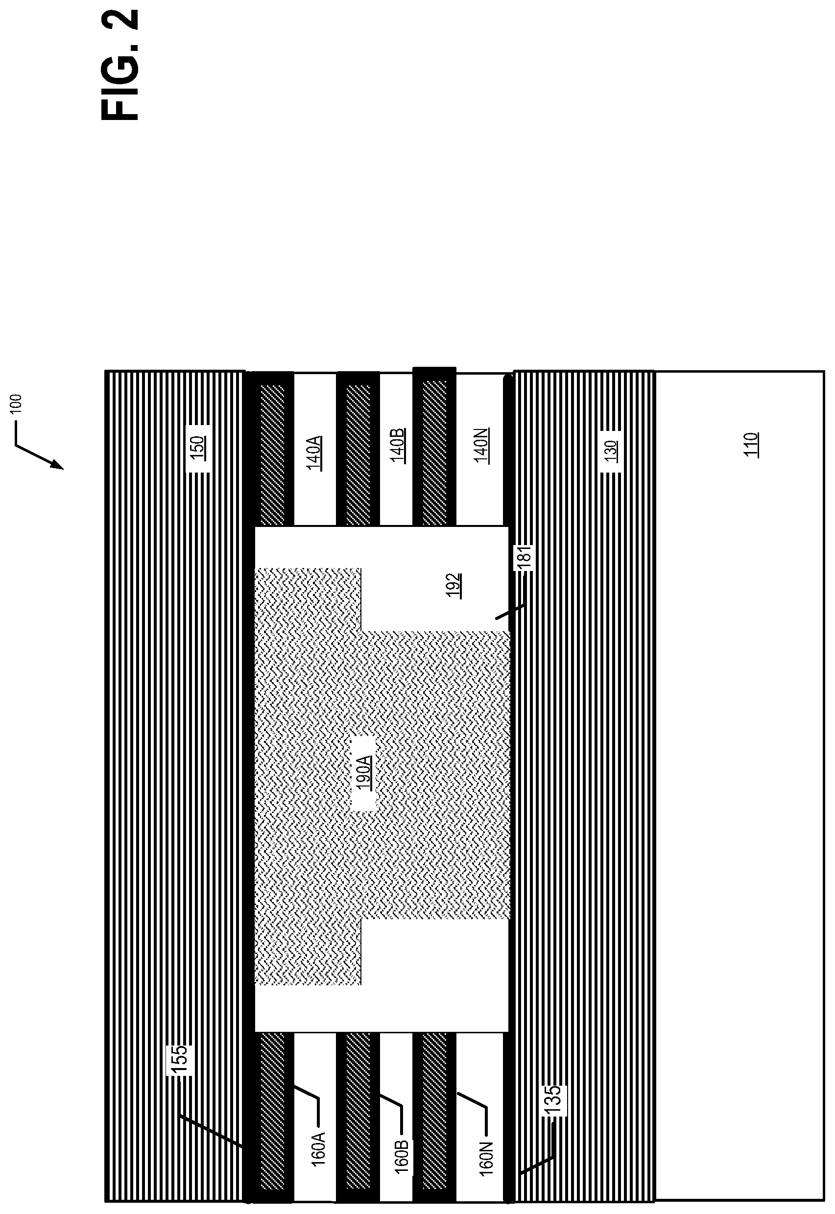 Patent US12308613 Figure 3 – Vertical-cavity surface-emitting laser (VCSEL) with cascaded active region