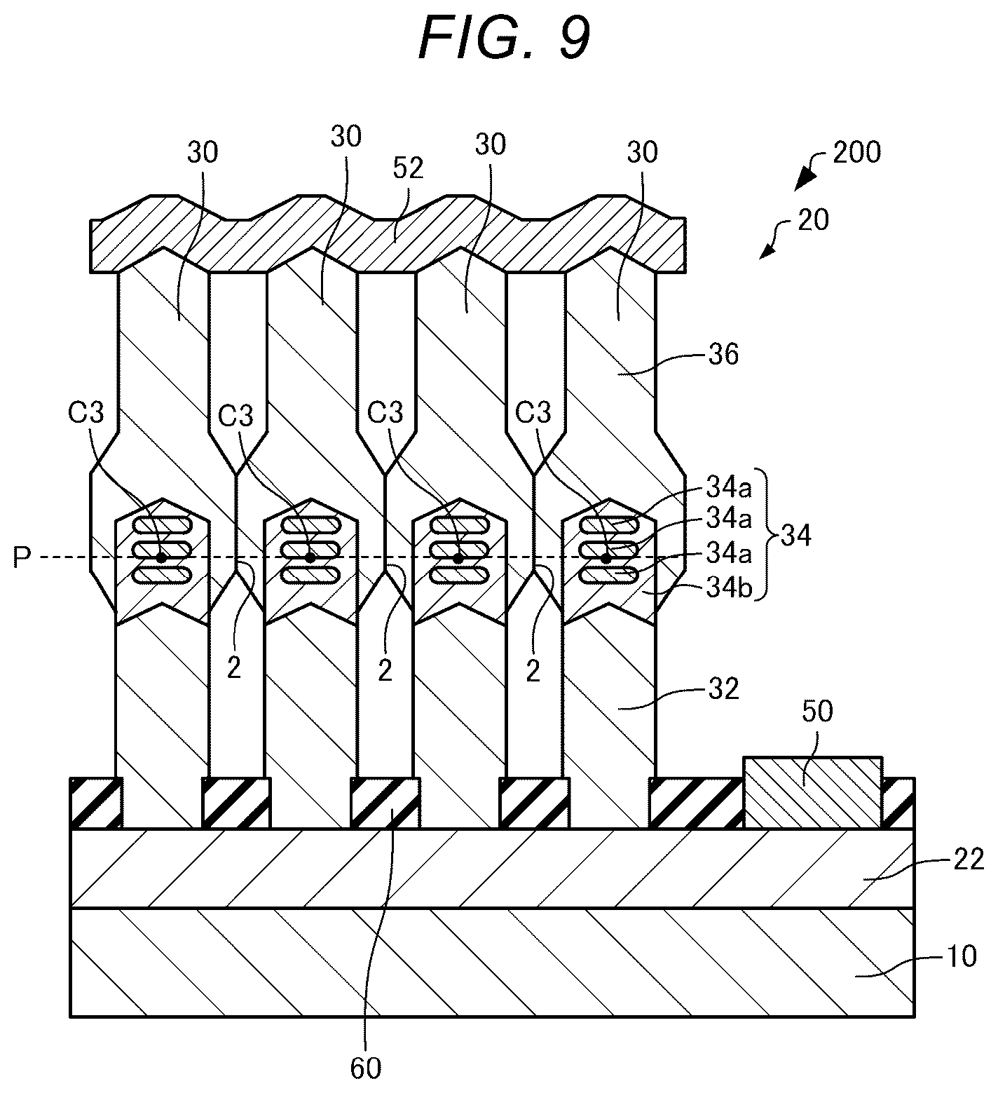 Patent US12308617 Figure 5 – Light emitting device and projector