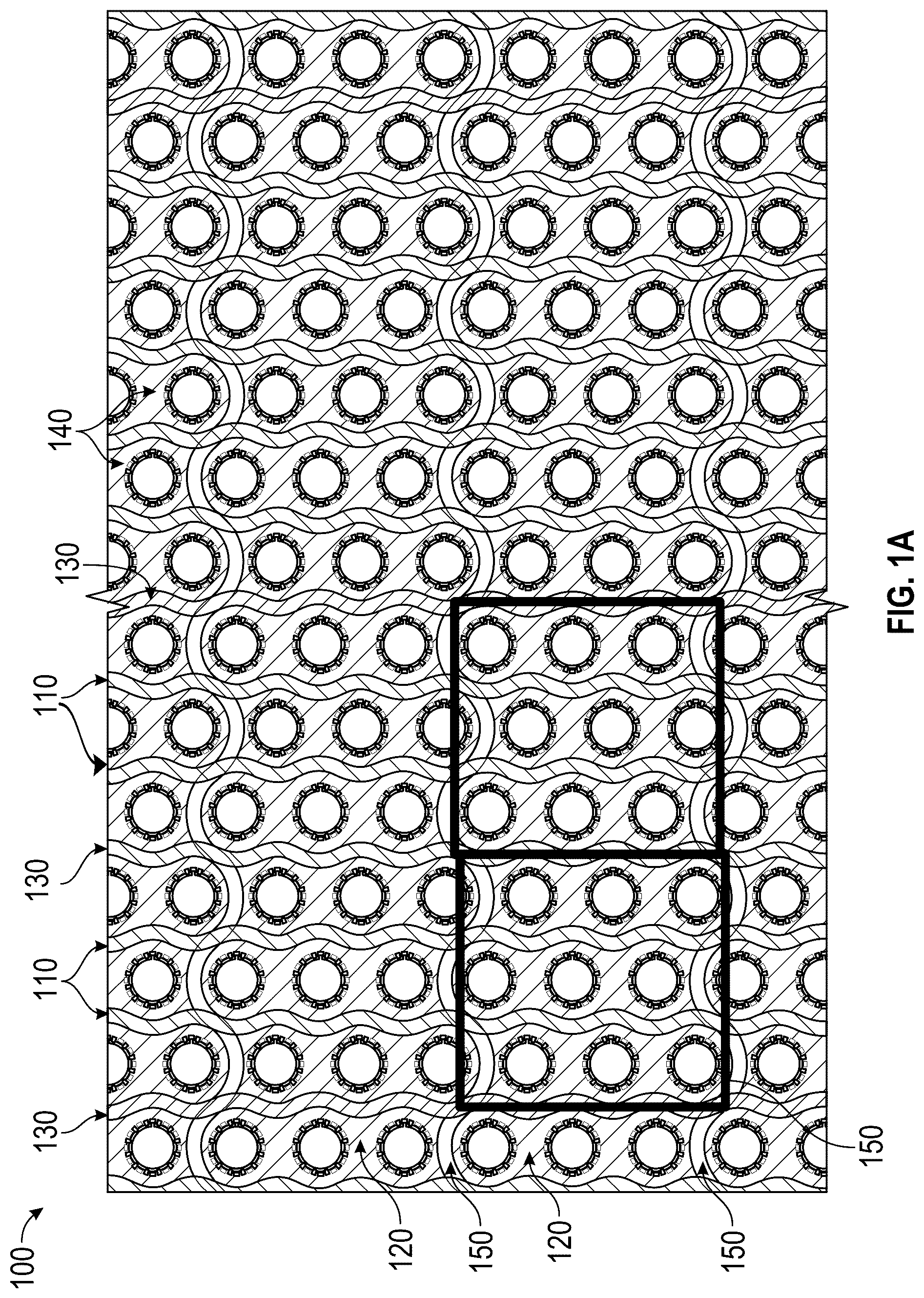 Patent US12308618 Figure 1 – Matrix addressable vertical cavity surface emitting laser array