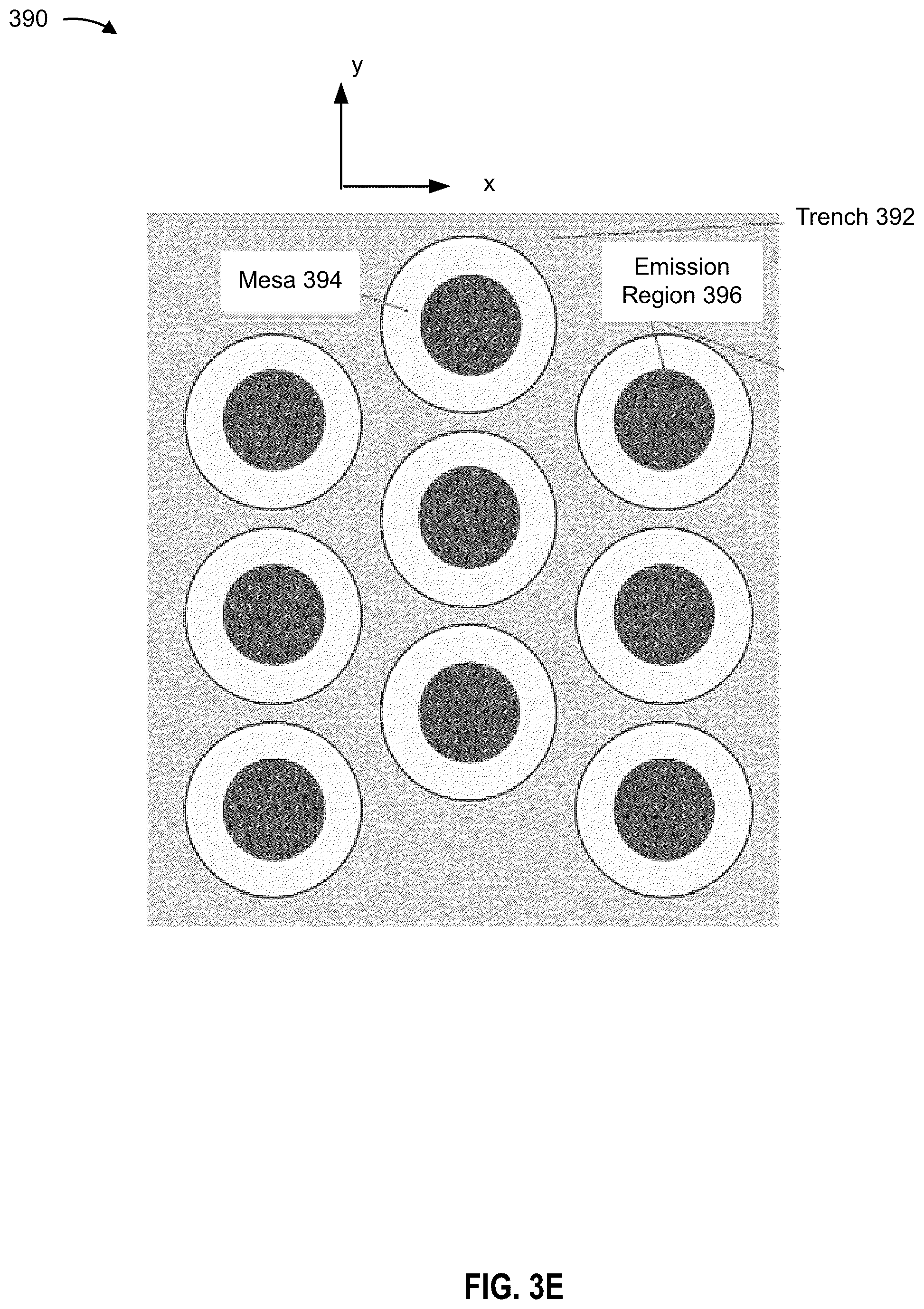 Patent US12308618 Figure 9 – Matrix addressable vertical cavity surface emitting laser array