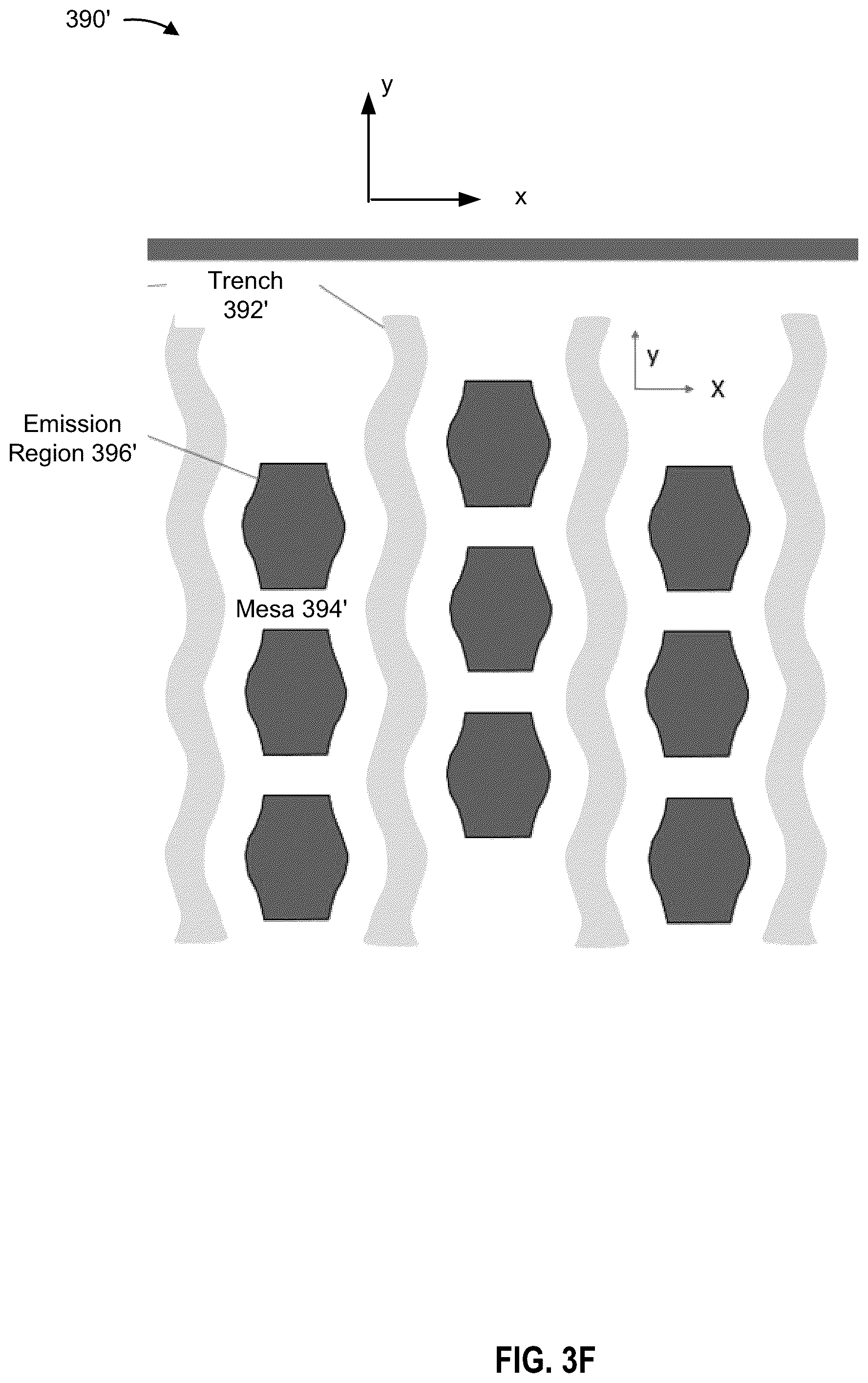 Patent US12308618 Figure 10 – Matrix addressable vertical cavity surface emitting laser array