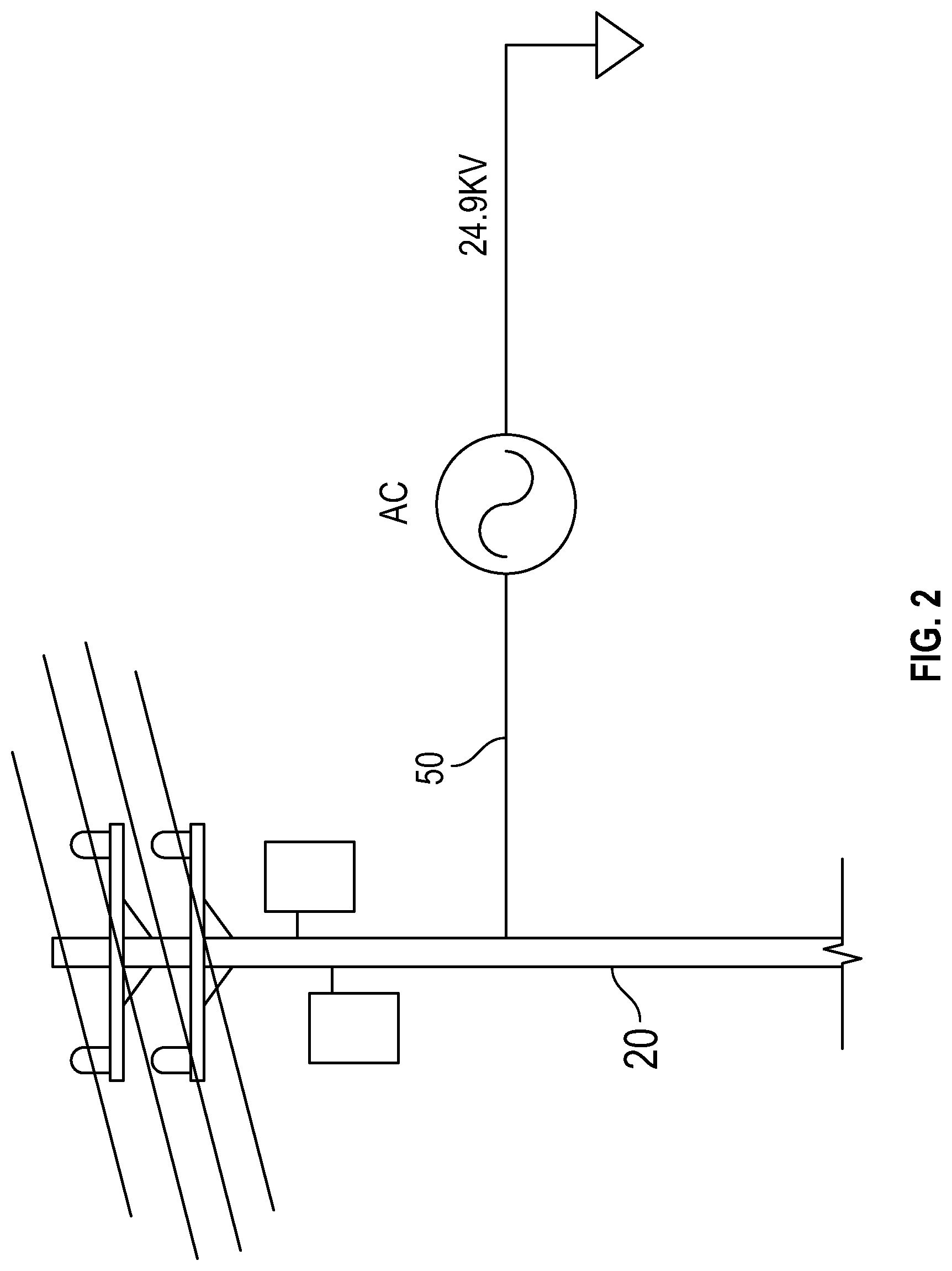 Patent US12308622 Figure 2 – Dual transformer method, for power distribution to fracturing pump systems