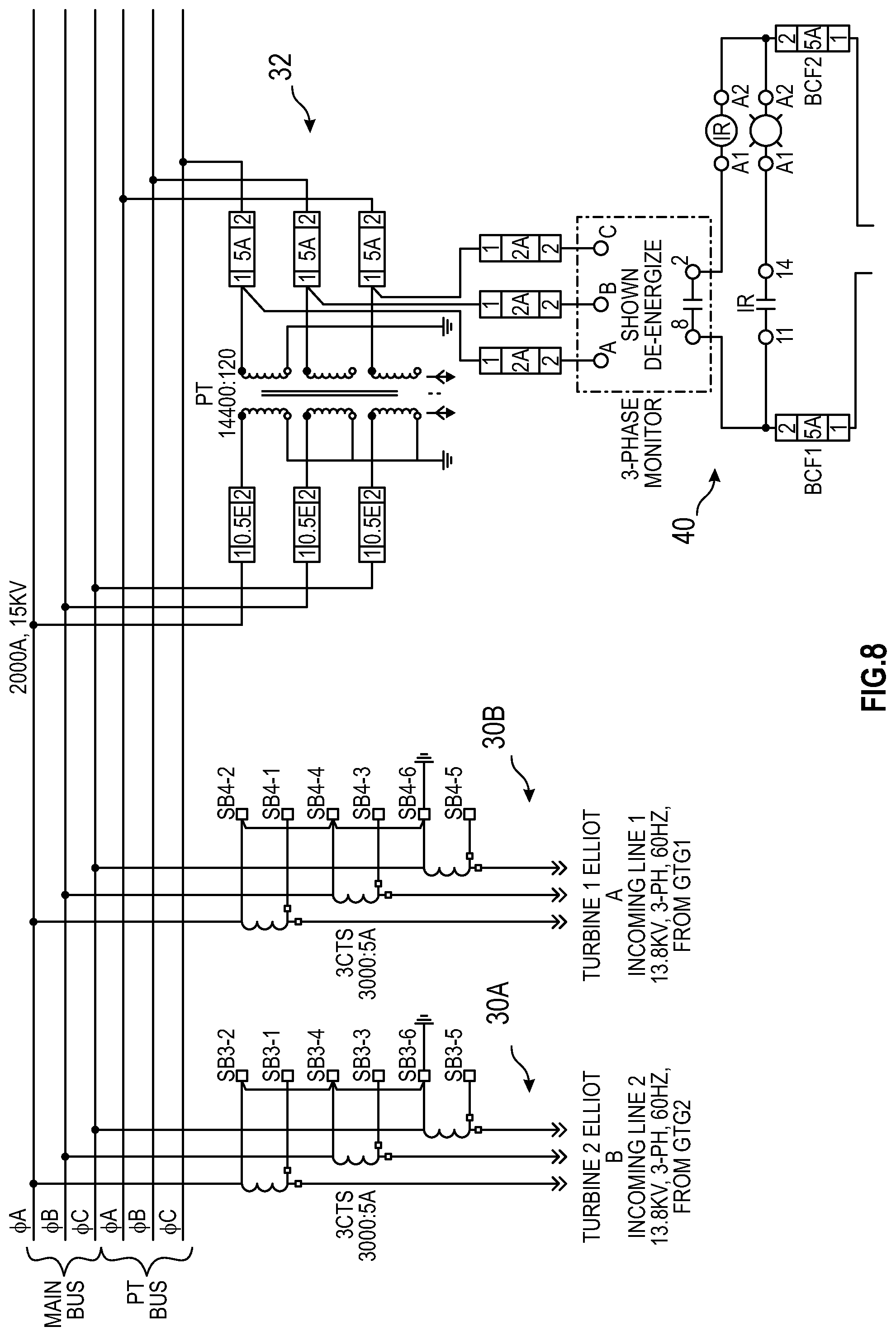 Patent US12308622 Figure 9 – Dual transformer method, for power distribution to fracturing pump systems
