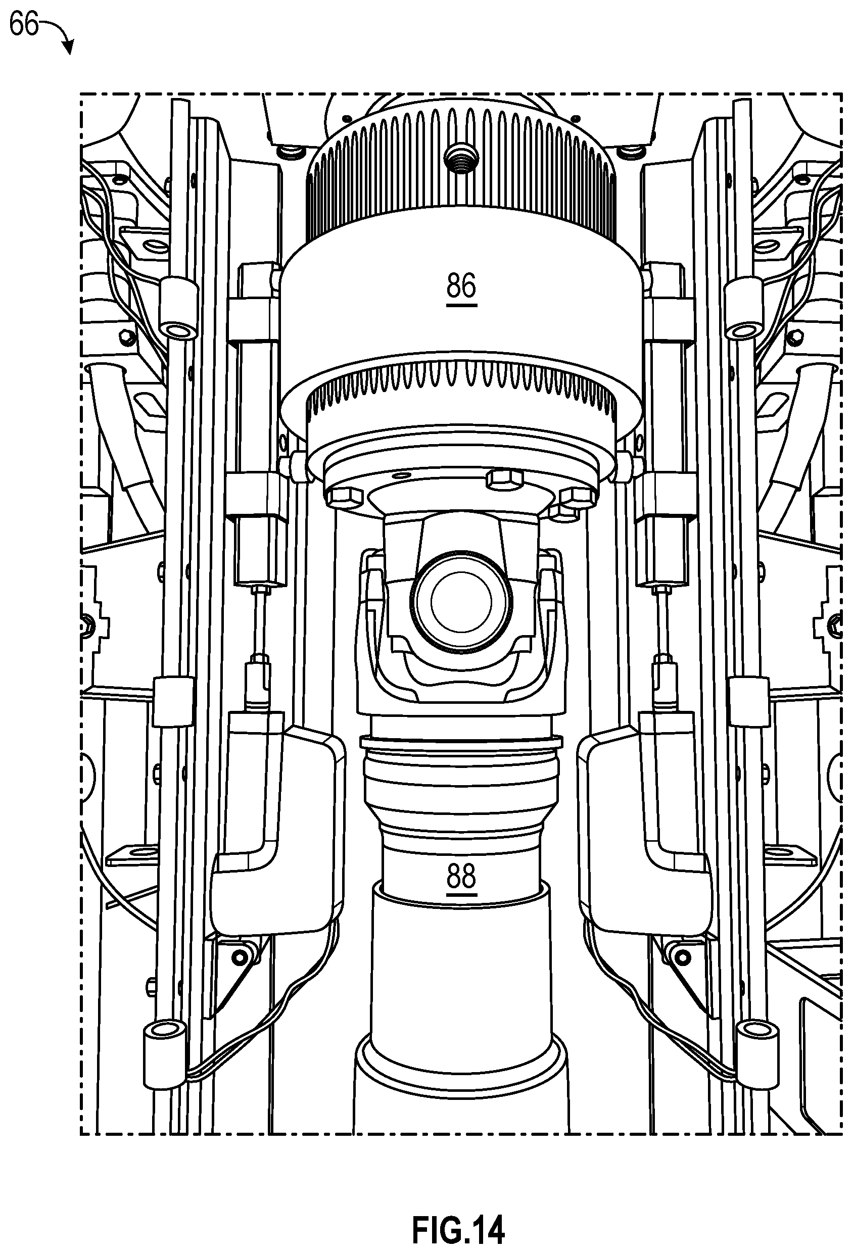 Patent US12308622 Figure 15 – Dual transformer method, for power distribution to fracturing pump systems