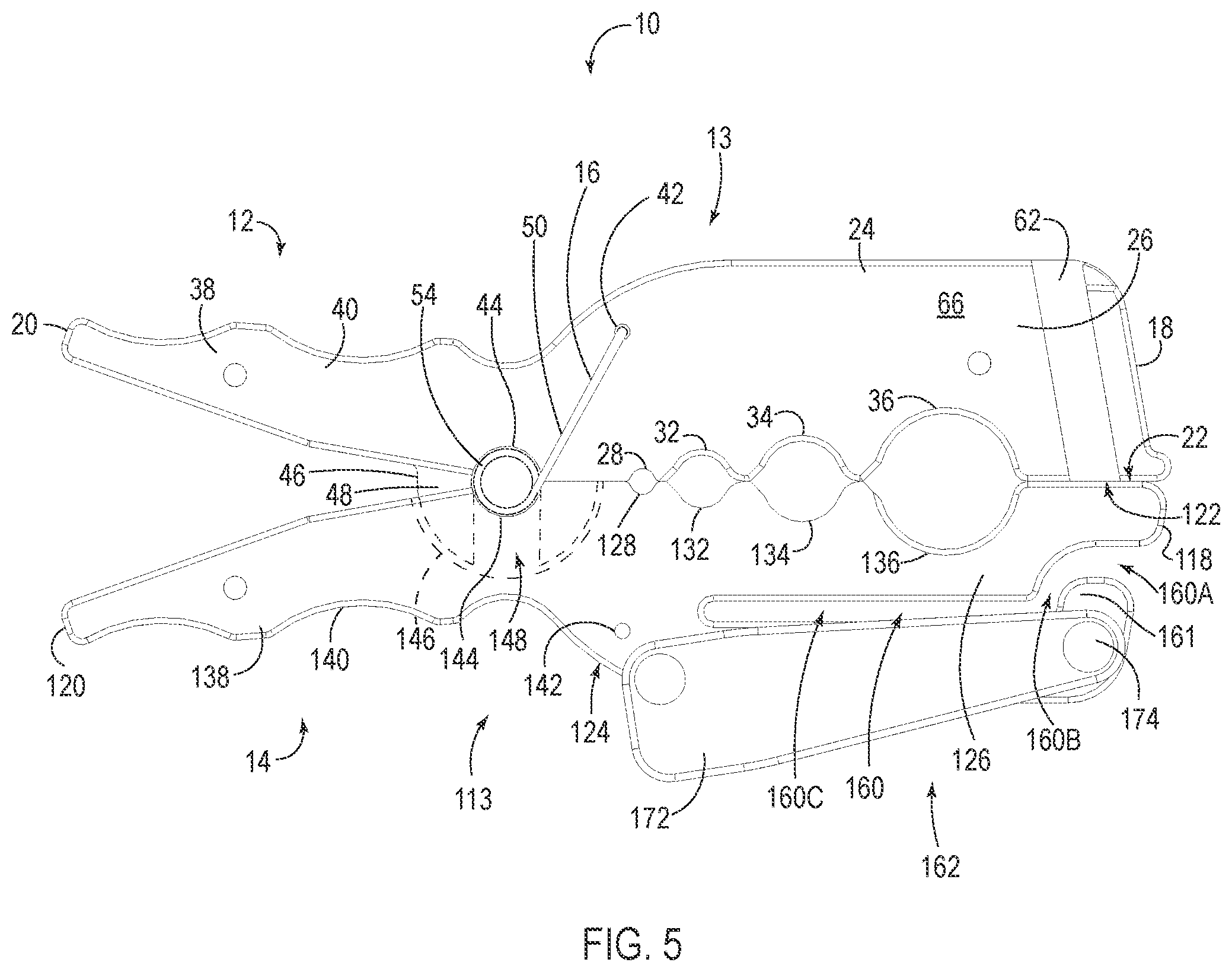Patent US12308623 Figure 5 – Clamping device and method