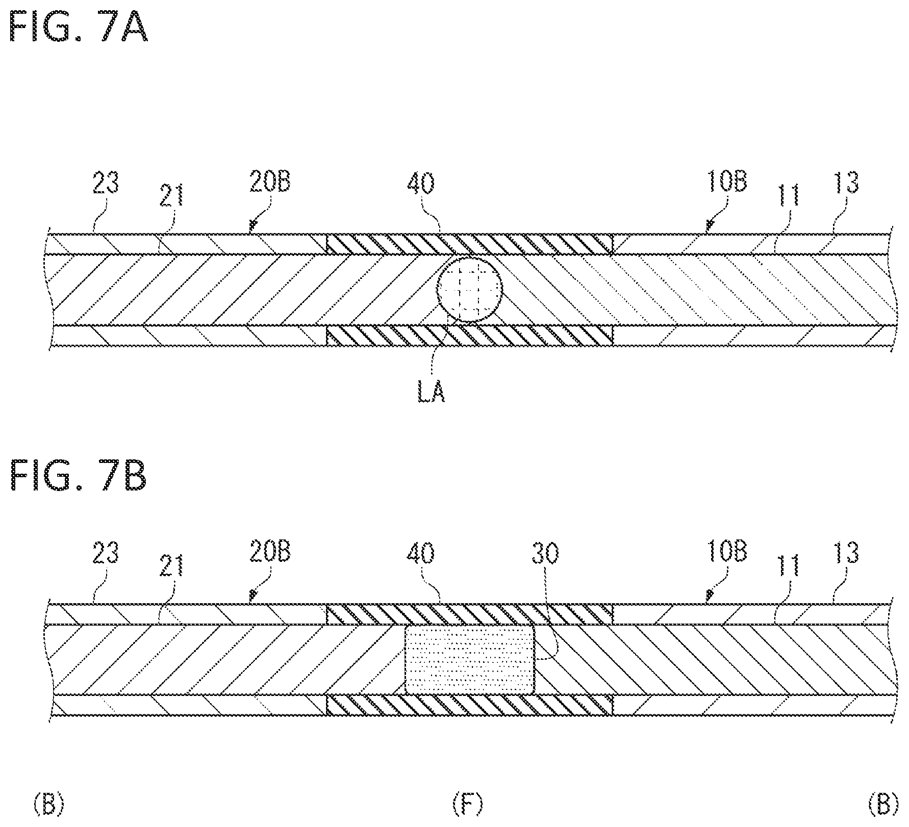 Patent US12308625 Figure 7 – Electric wire connection body, method of manufacturing electric wire connection body, sensor element, and method of manufacturing sensor element