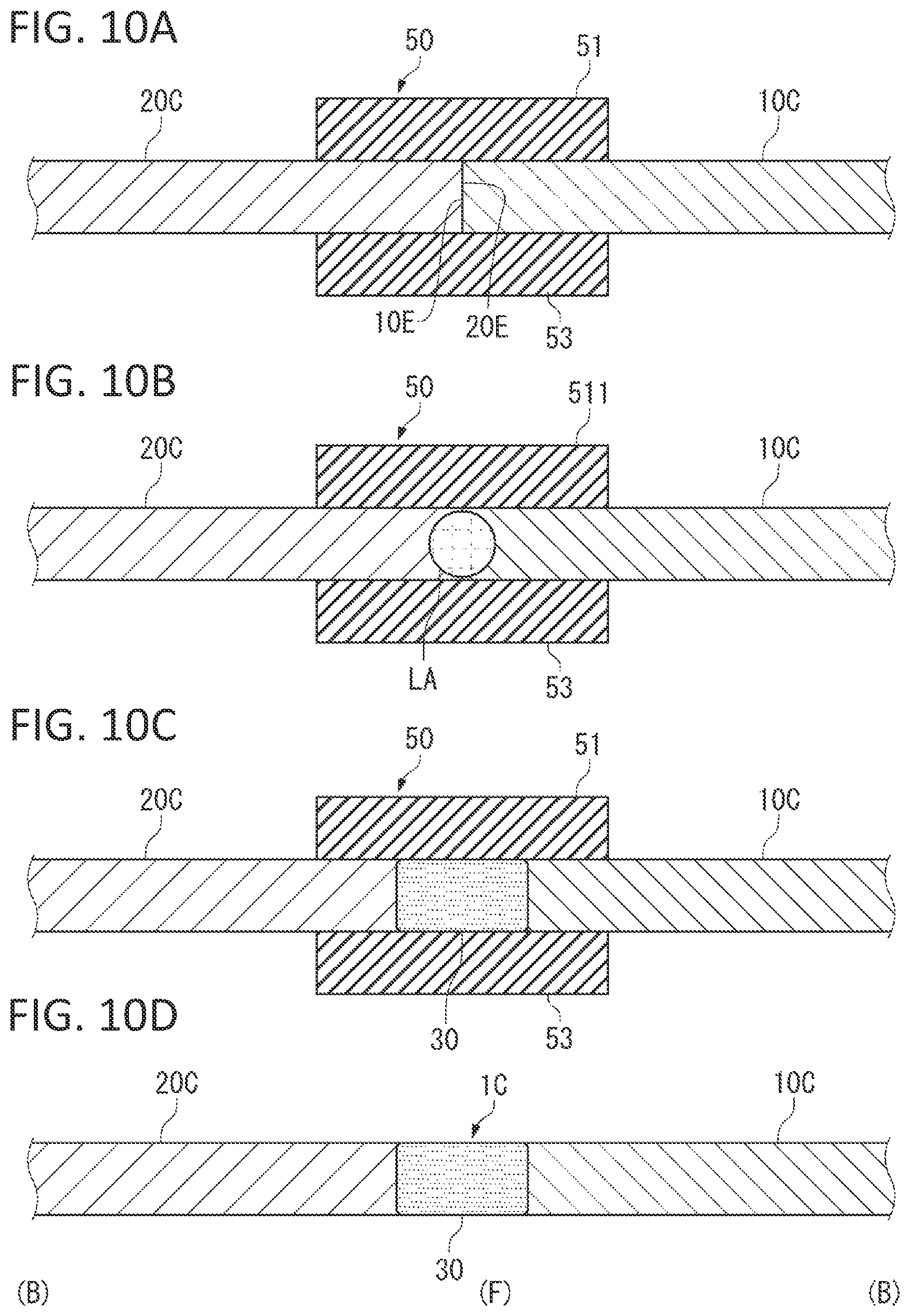 Patent US12308625 Figure 10 – Electric wire connection body, method of manufacturing electric wire connection body, sensor element, and method of manufacturing sensor element